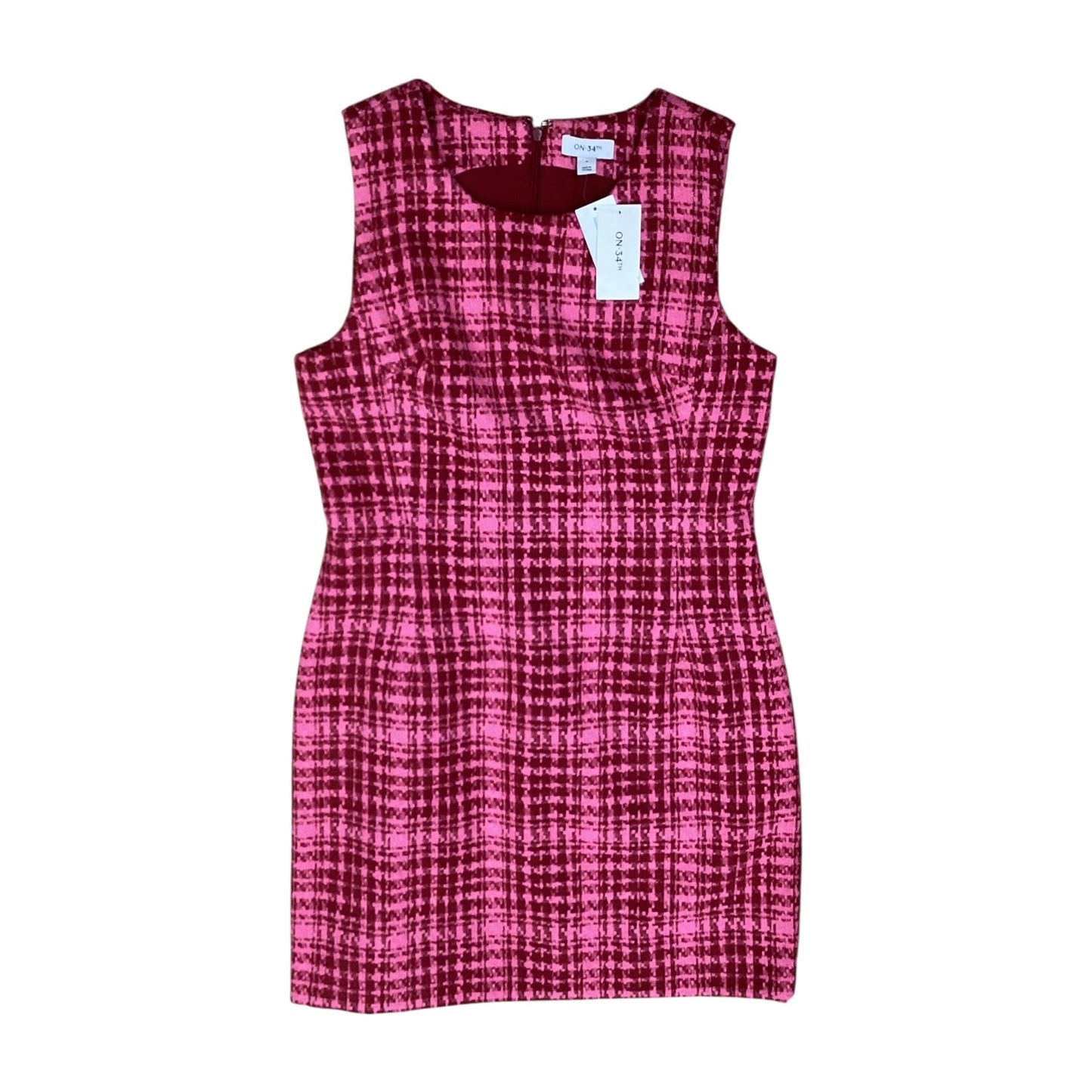 Dress Party Midi By Cmc In Pink & Red, Size:M