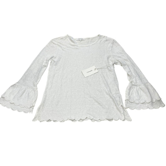 Top Ls By Frame In White, Size:S