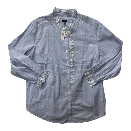 Top Ls By Talbots In Blue, Size:2X