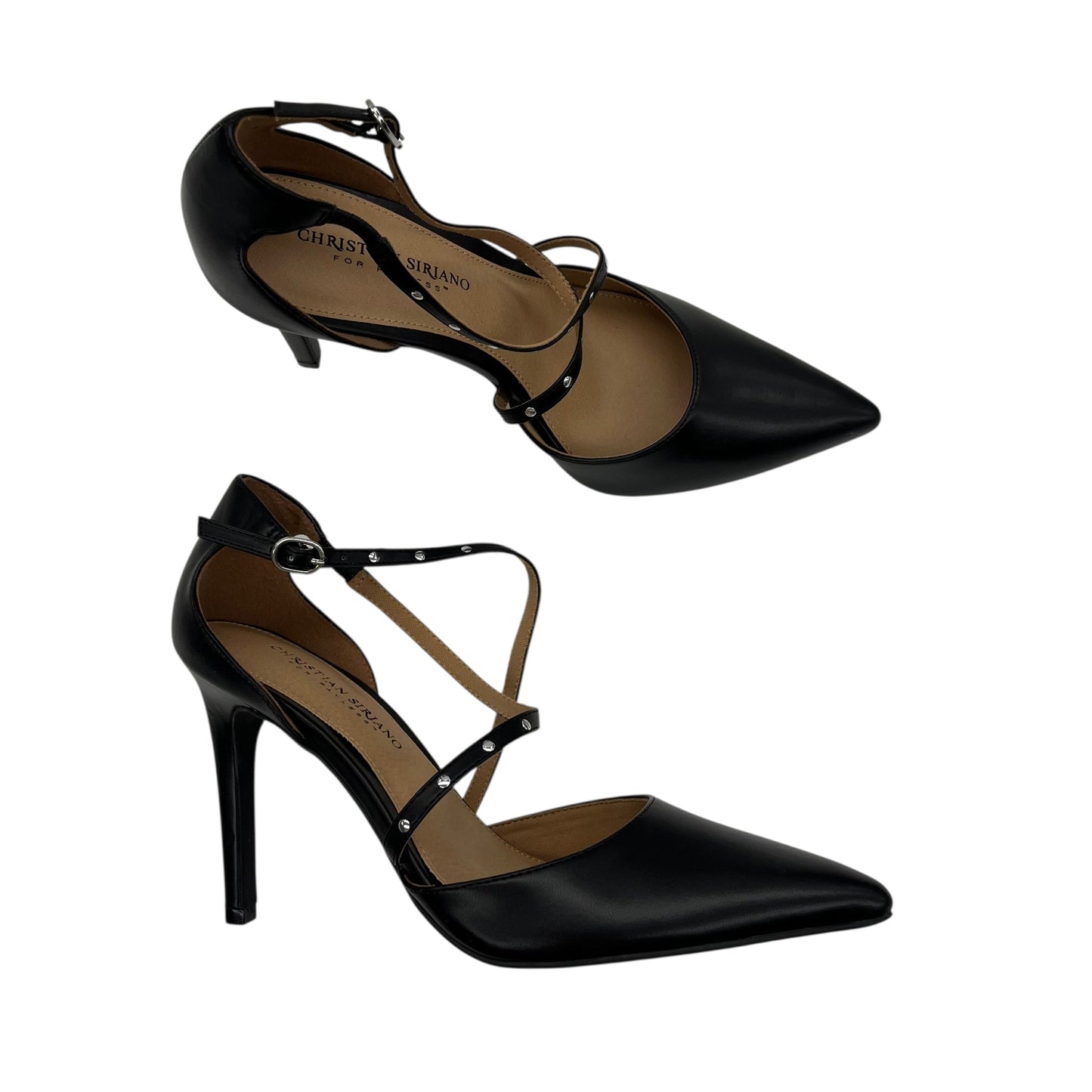 Shoes Heels Stiletto By Christian Siriano For Payless In Black, Size:9