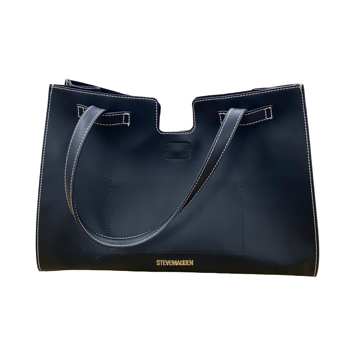 Handbag By Steve Madden In Black, Size:Large