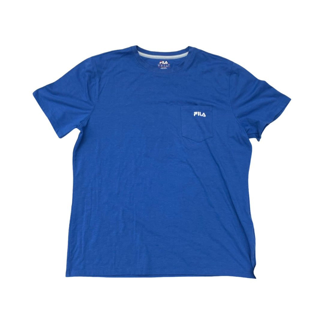 Top Ss By Fila In Blue, Size:L