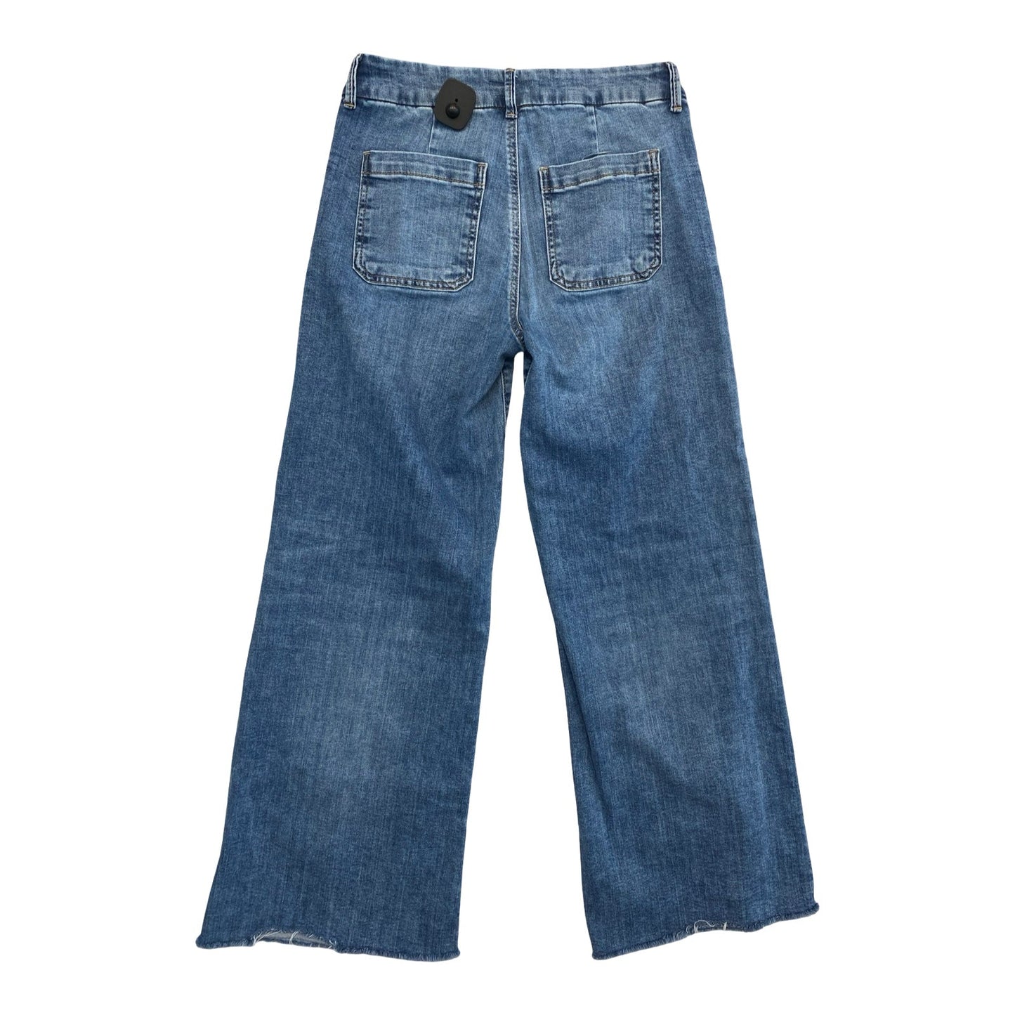 Jeans Wide Leg By Kut In Blue Denim, Size:6