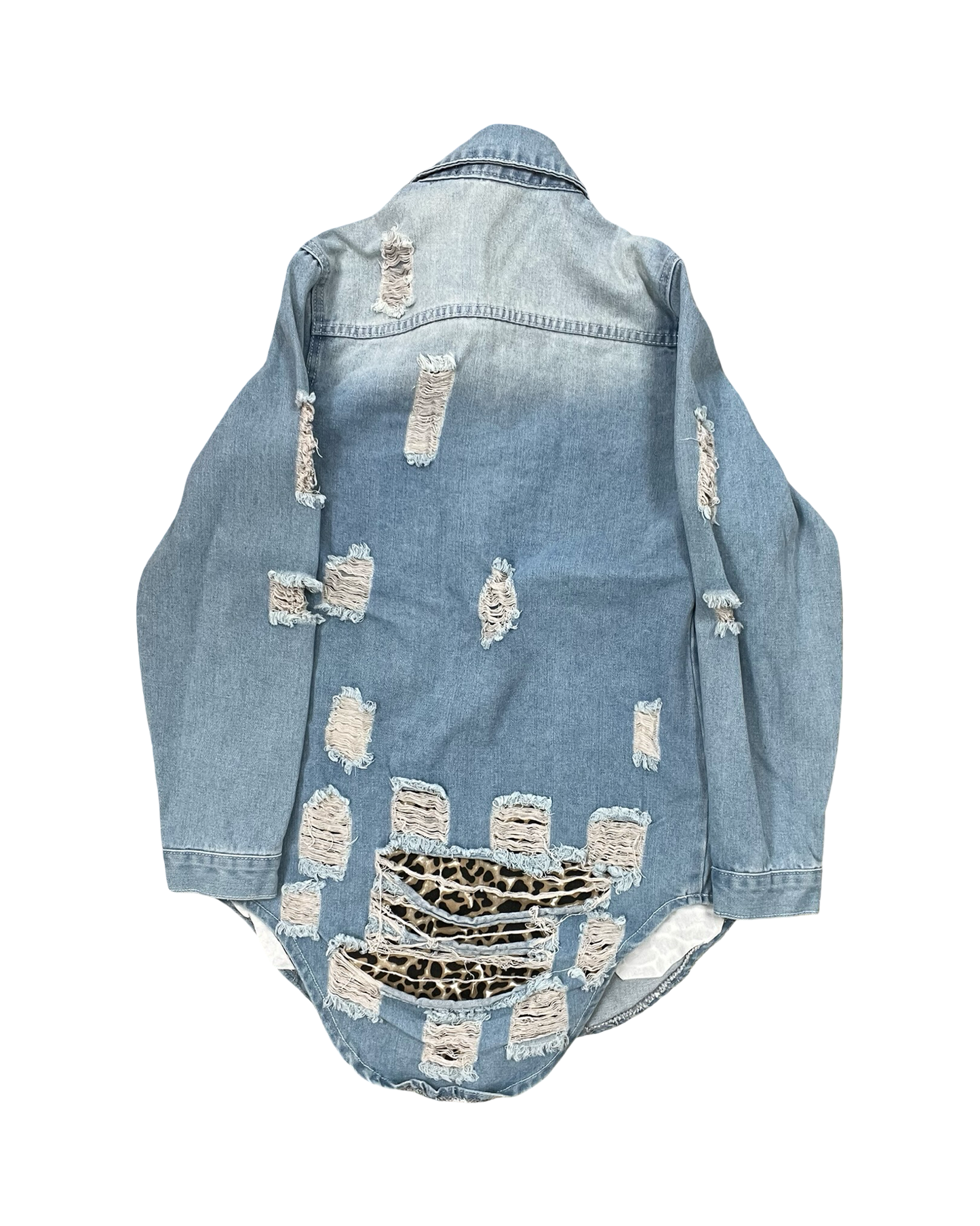 Jacket Denim By Lucky & Blessed In Blue Denim, Size:S