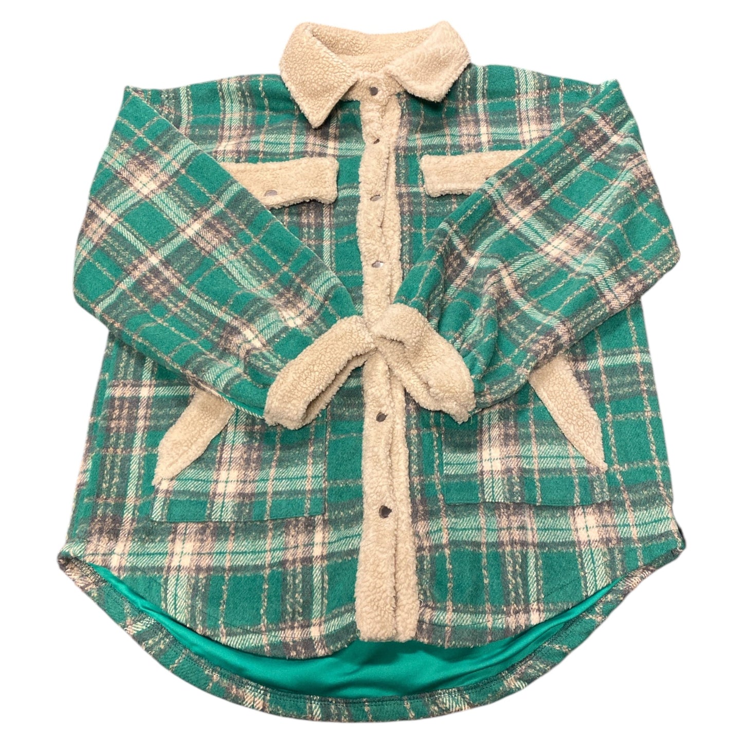 Jacket Shirt By Panache Apparel In Multi, Size:S