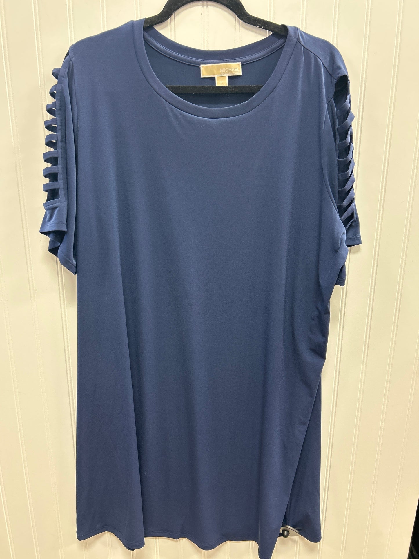 Dress Casual Midi By Michael By Michael Kors In Ombre Print, Size:0