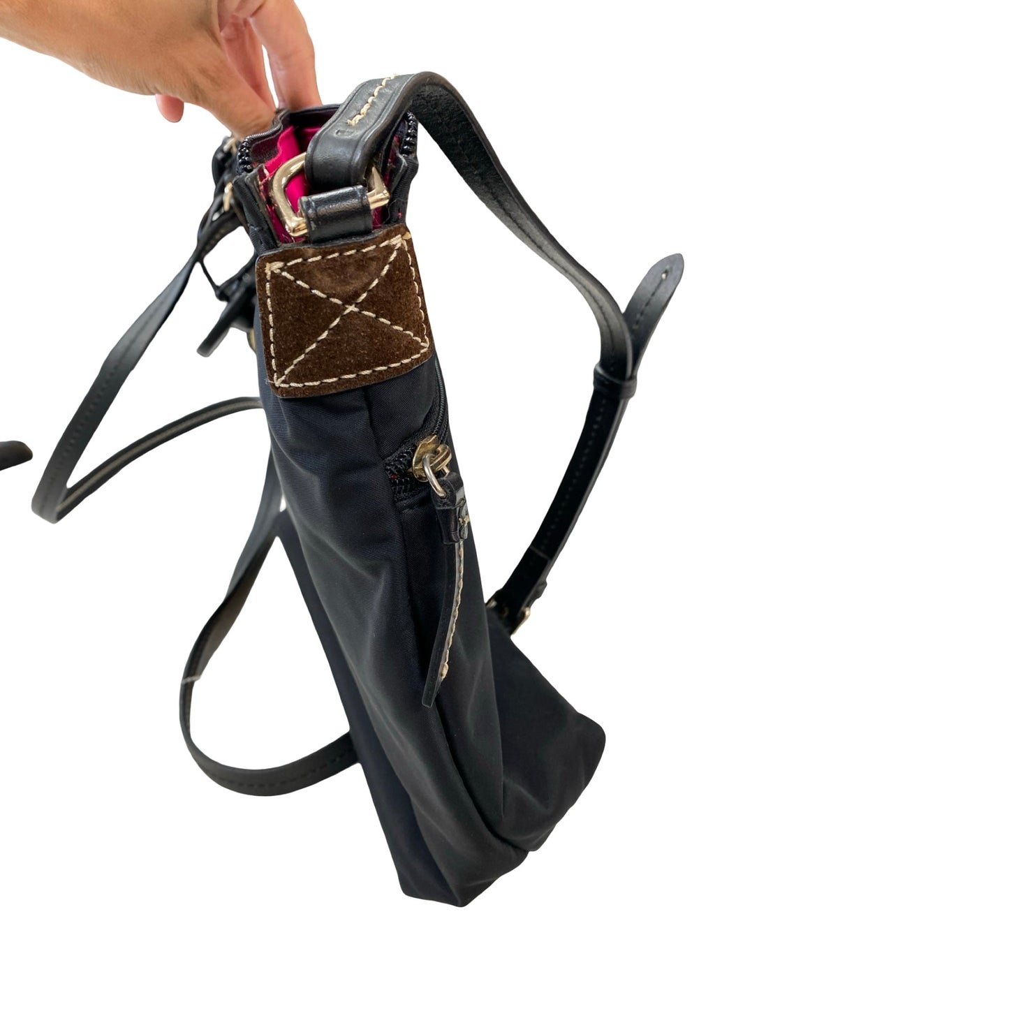 Handbag Designer By Dooney And Bourke In Black, Size:Medium