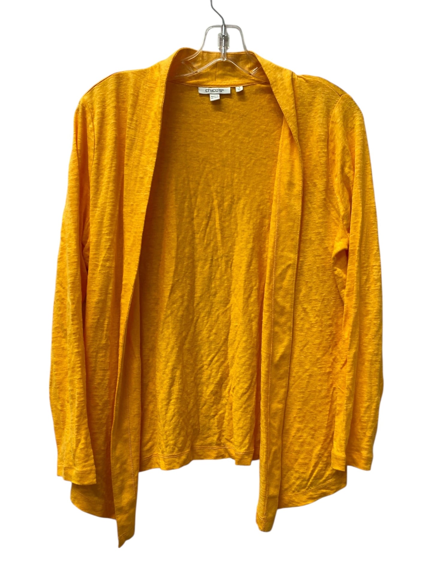 Cardigan By Chicos In Orange, Size:M