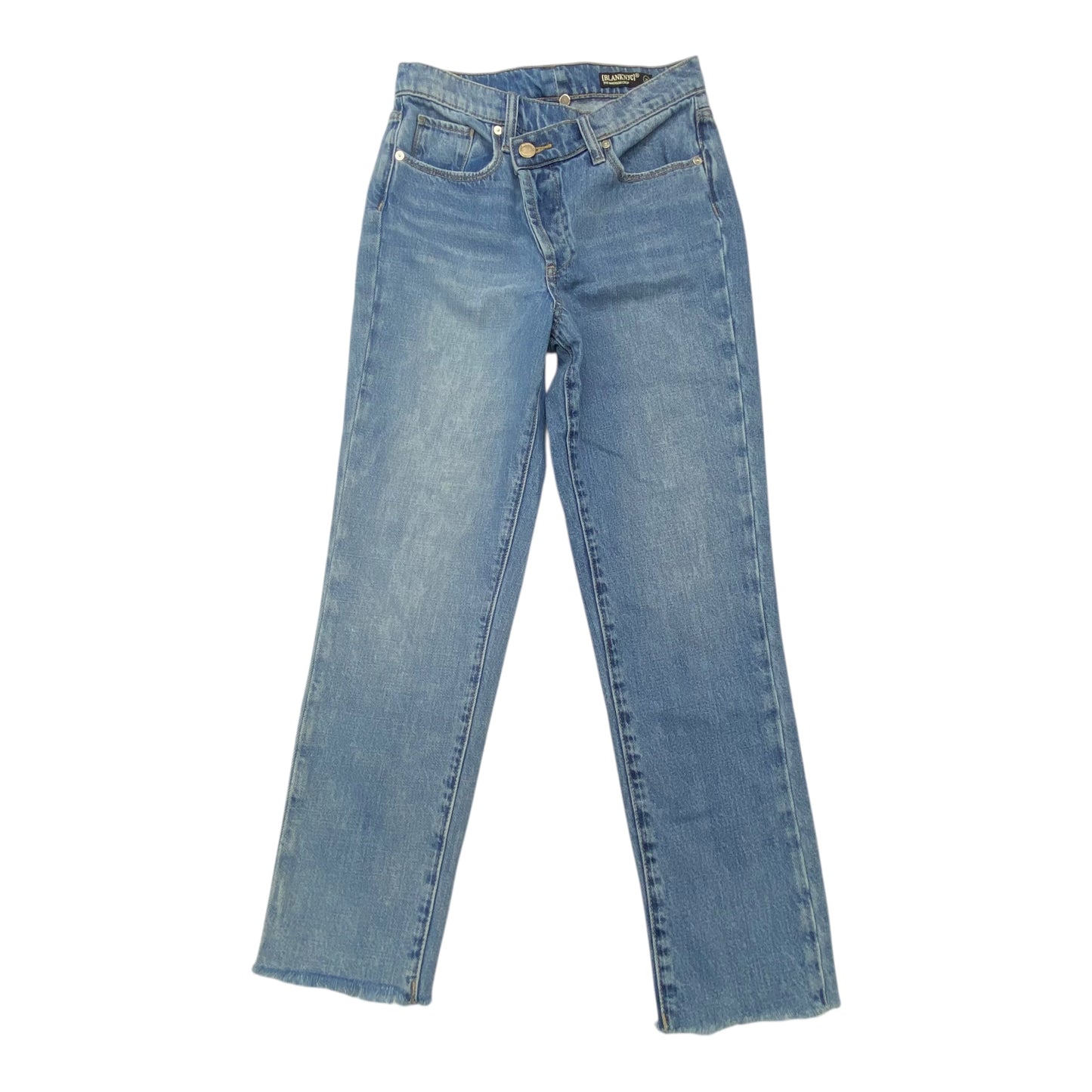 Jeans Cropped By Blanknyc In Blue Denim, Size:0