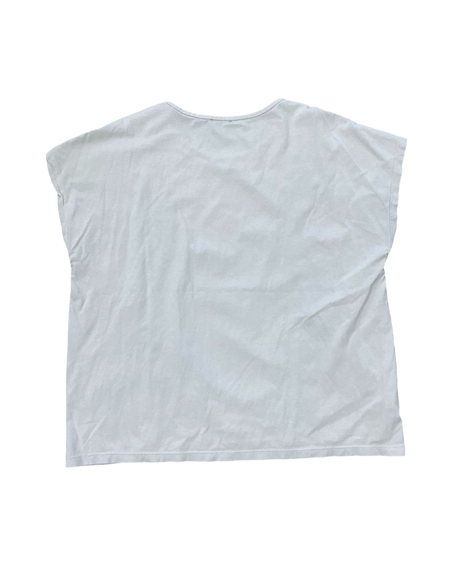 Top Sleeveless By Ann Taylor In Tan, Size:L