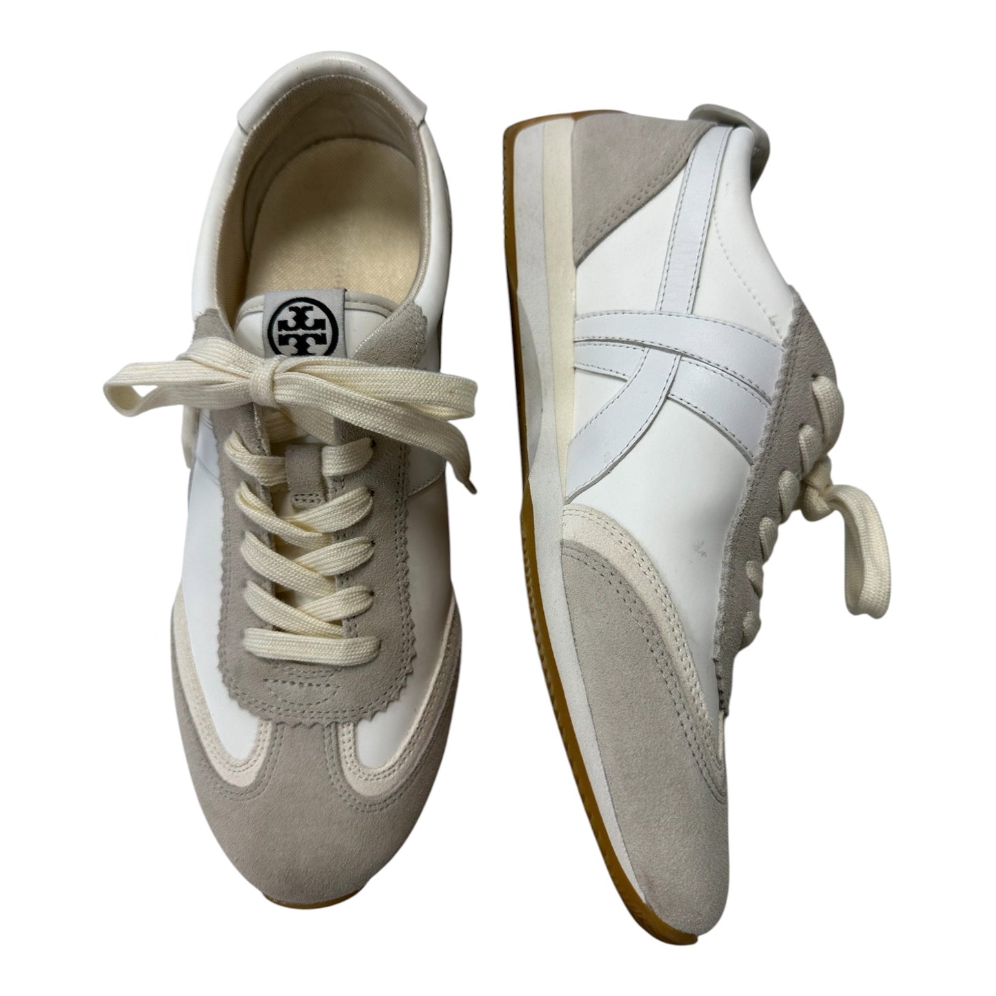 Shoes Designer By Tory Burch In White, Size:9.5