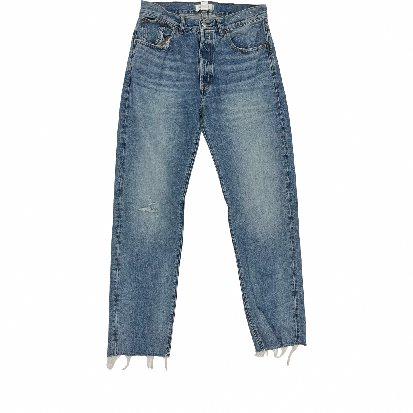 Jeans Straight By Madewell In Blue Denim, Size:6L