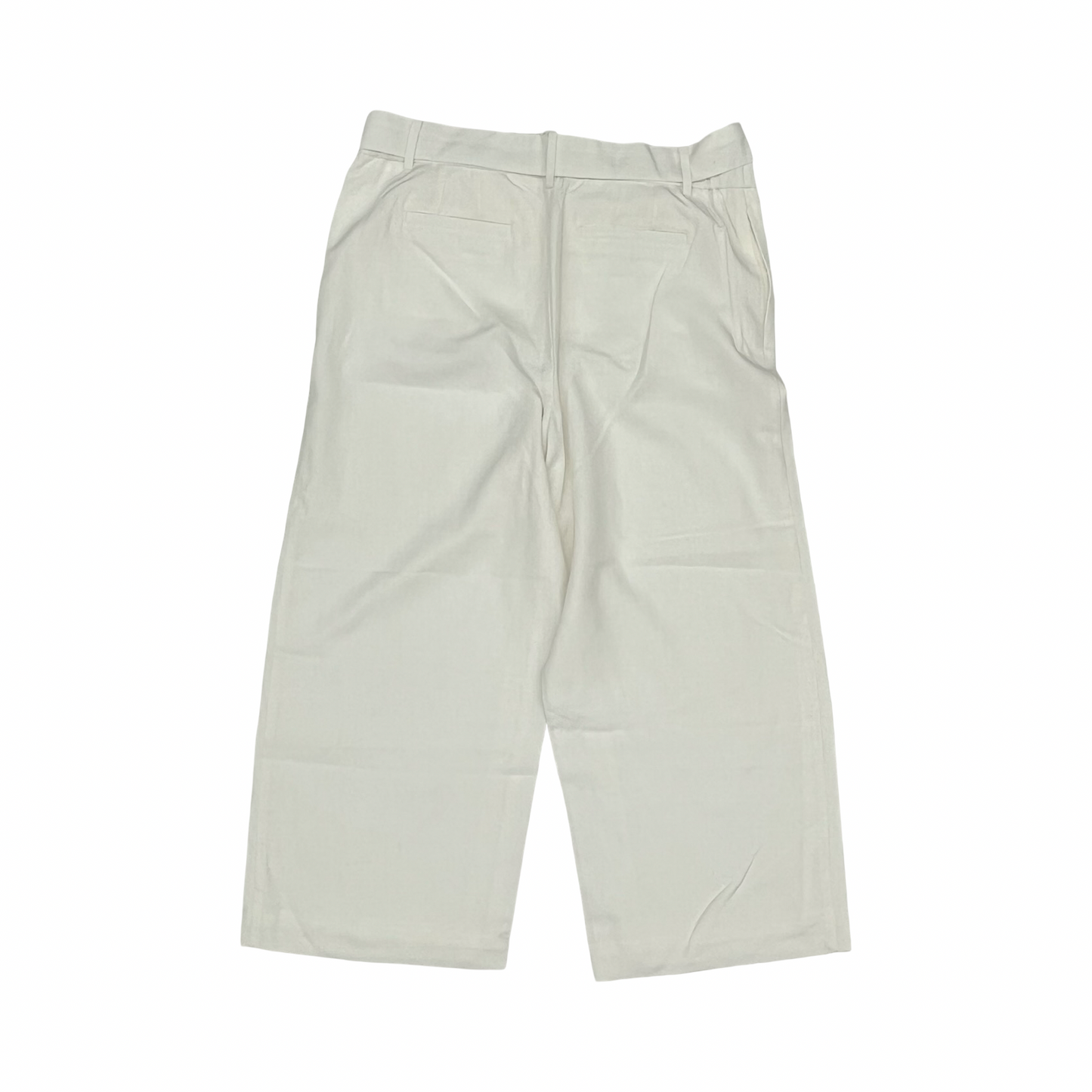 Pants Linen By Talbots In White, Size:10
