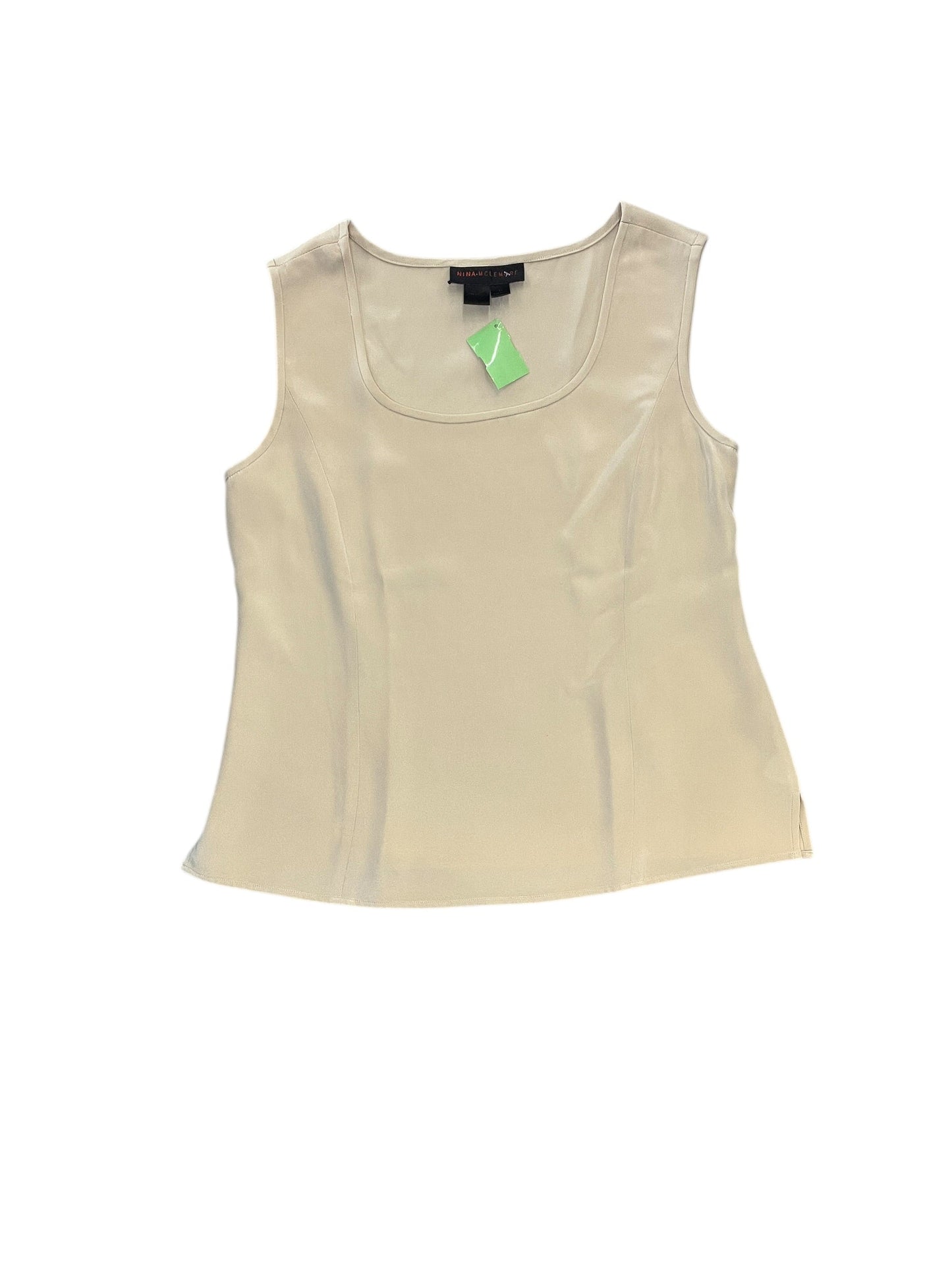 Top Sleeveless By Cma In Tan, Size:L