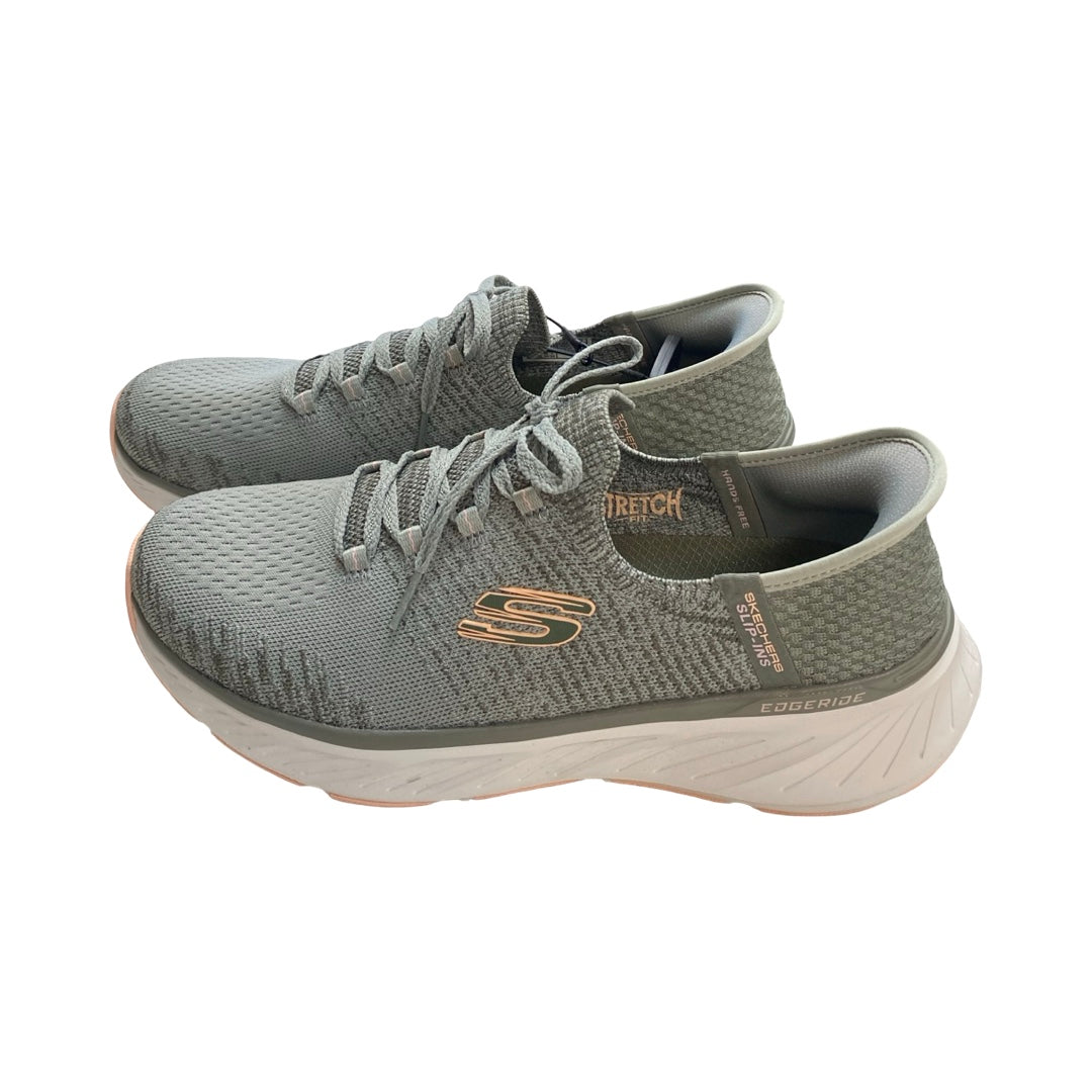 Shoes Athletic By Skechers In Green, Size:10
