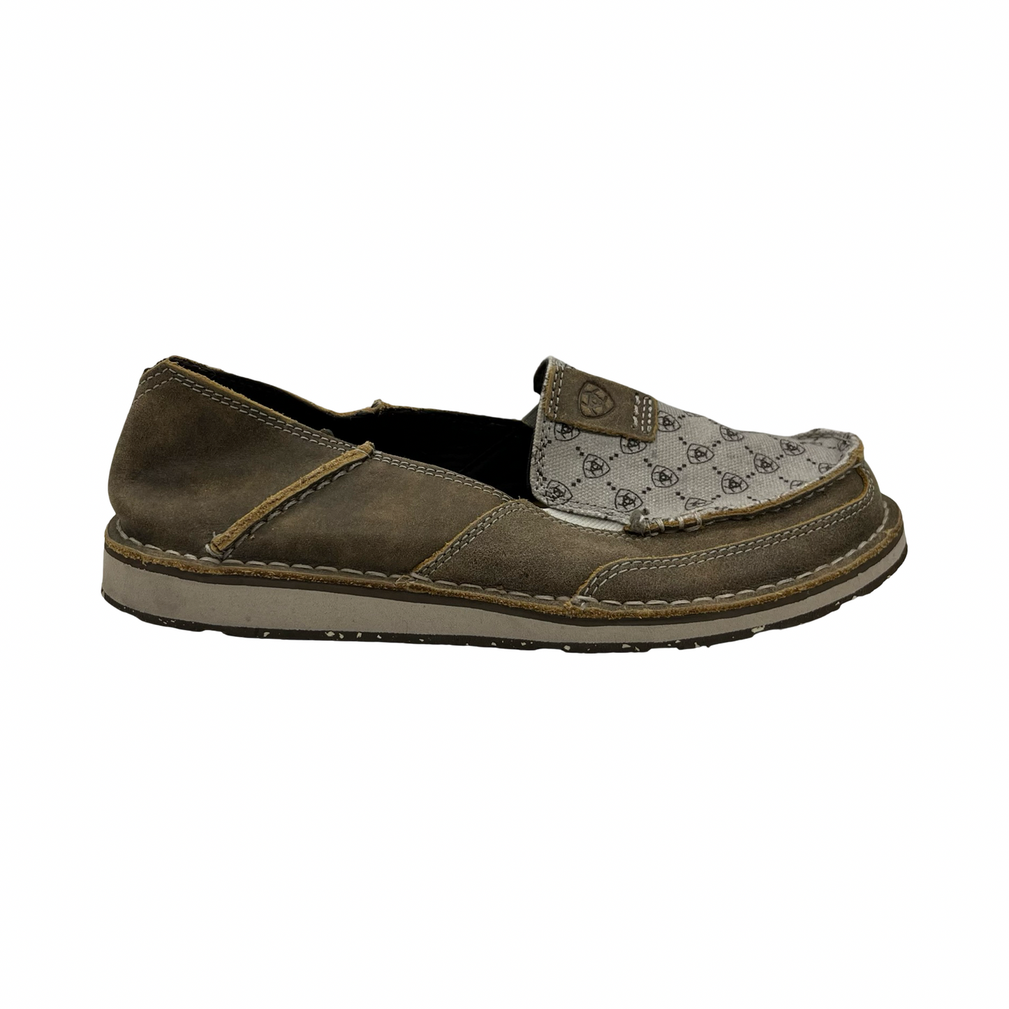 Shoes Flats By Ariat In Brown & Tan, Size:8.5