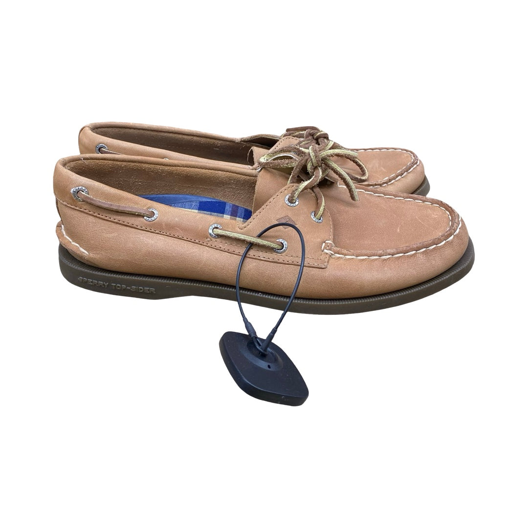 Shoes Flats By Sperry In Brown, Size:8.5