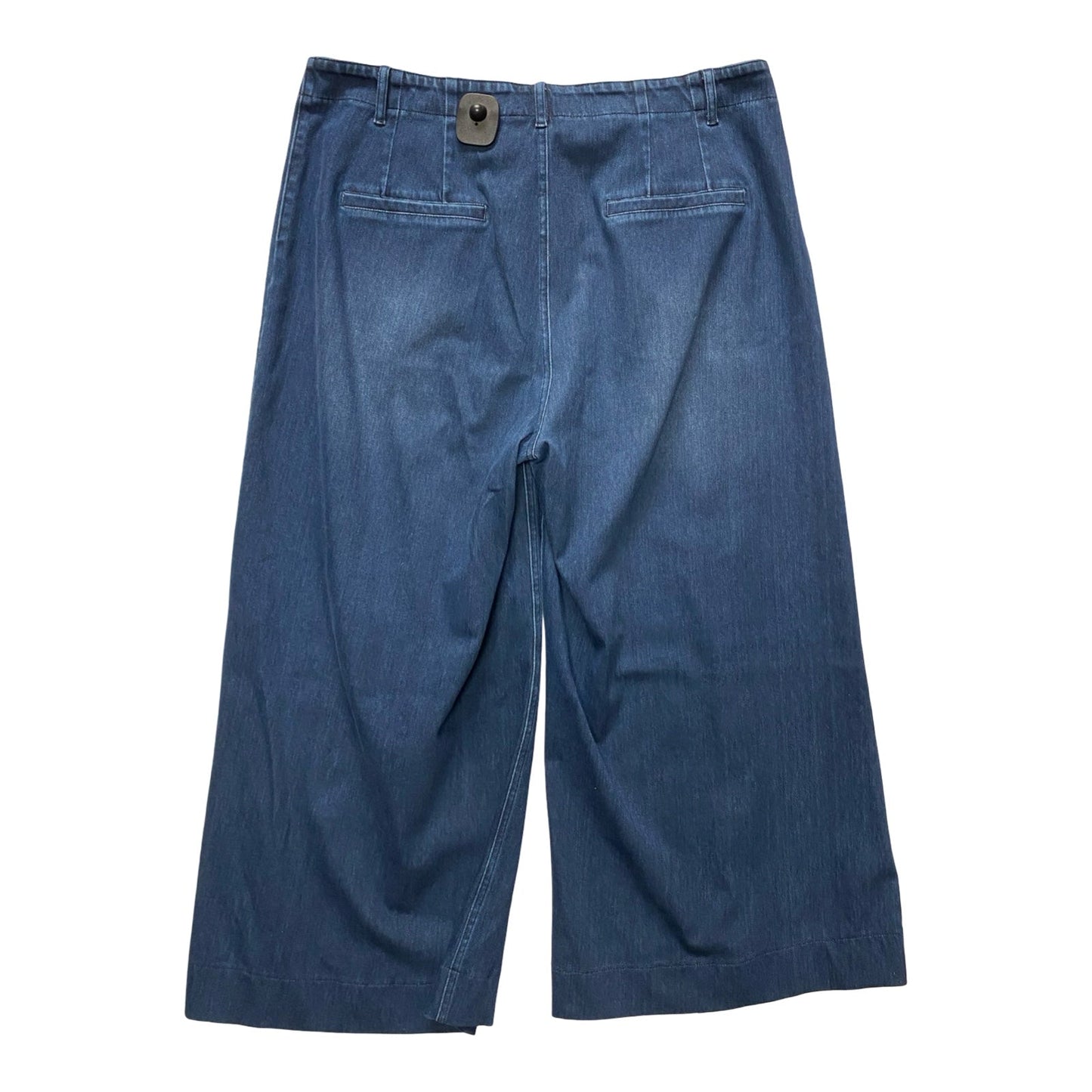 Pants Wide Leg By Halara In Blue Denim, Size:Xl