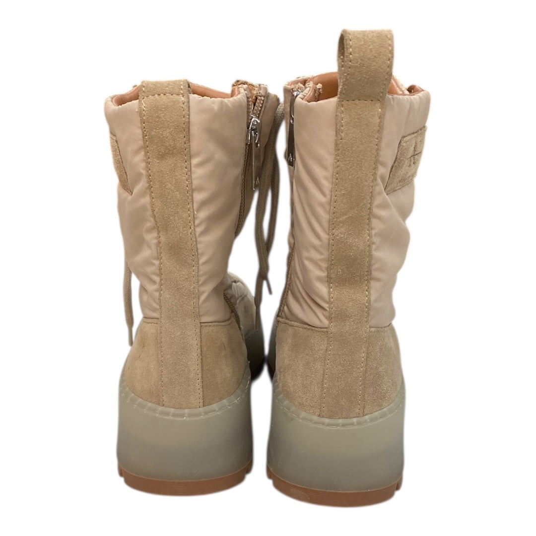 Boots Ankle Heels By Aquatalia In Multi, Size:9