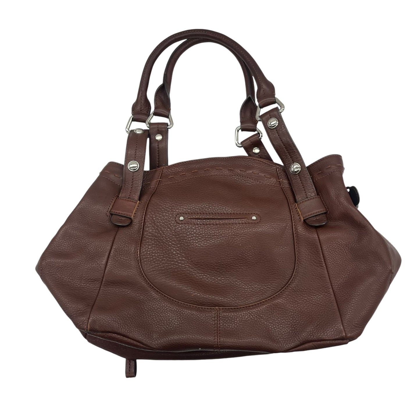 Handbag By B. Makowsky In Brown, Size:Medium