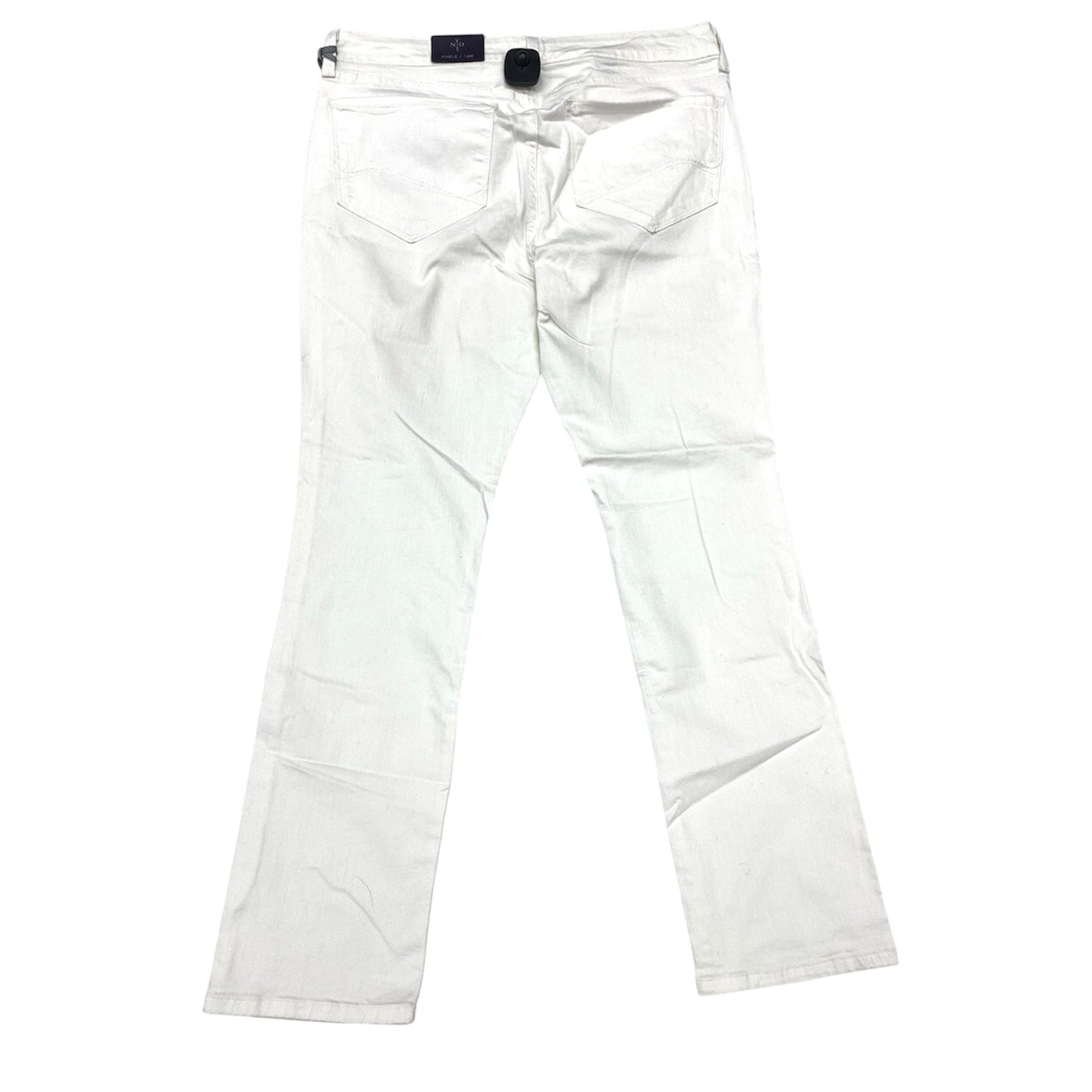 Jeans Straight By Not Your Daughters Jeans In White, Size:14