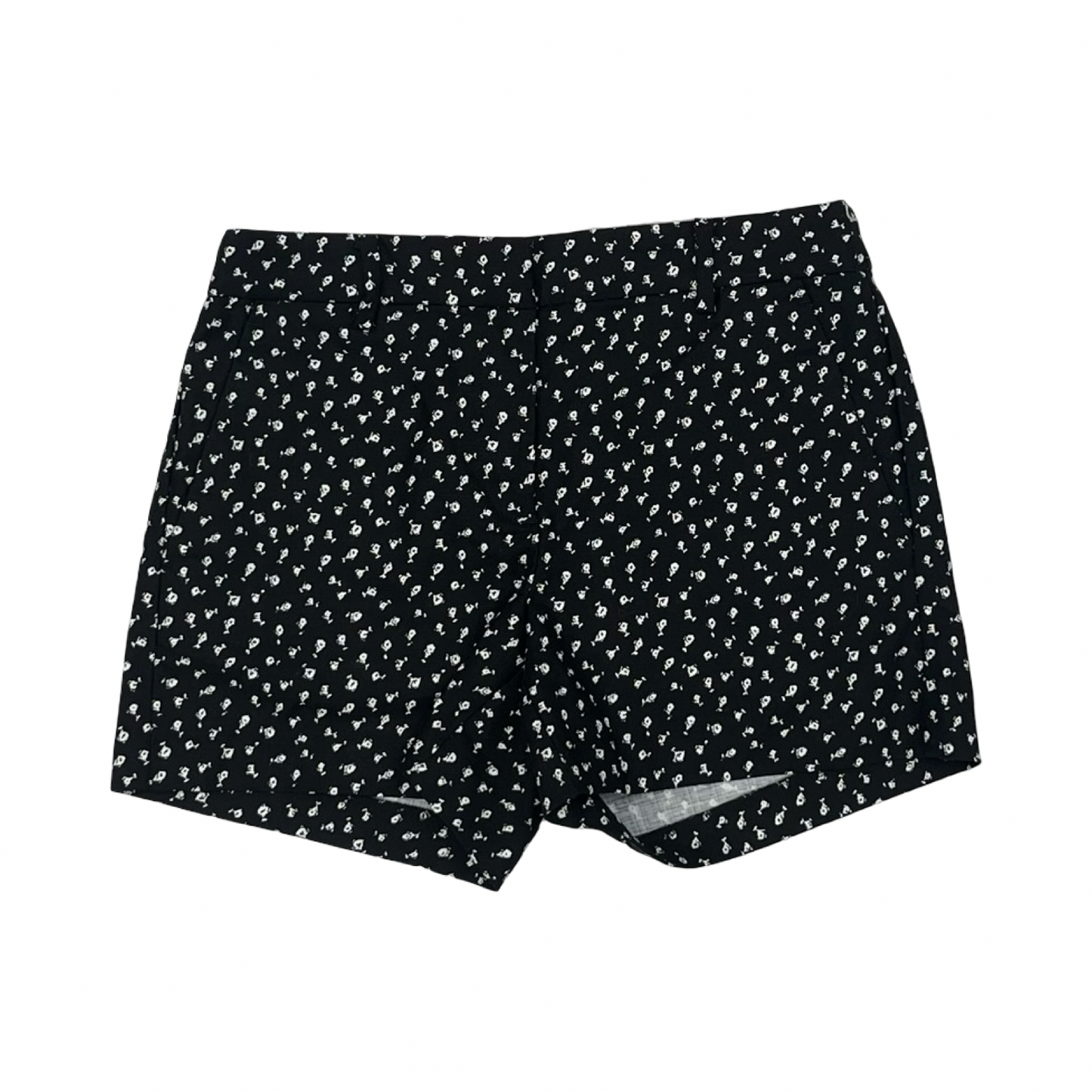 Shorts By Loft In Black & White, Size:2