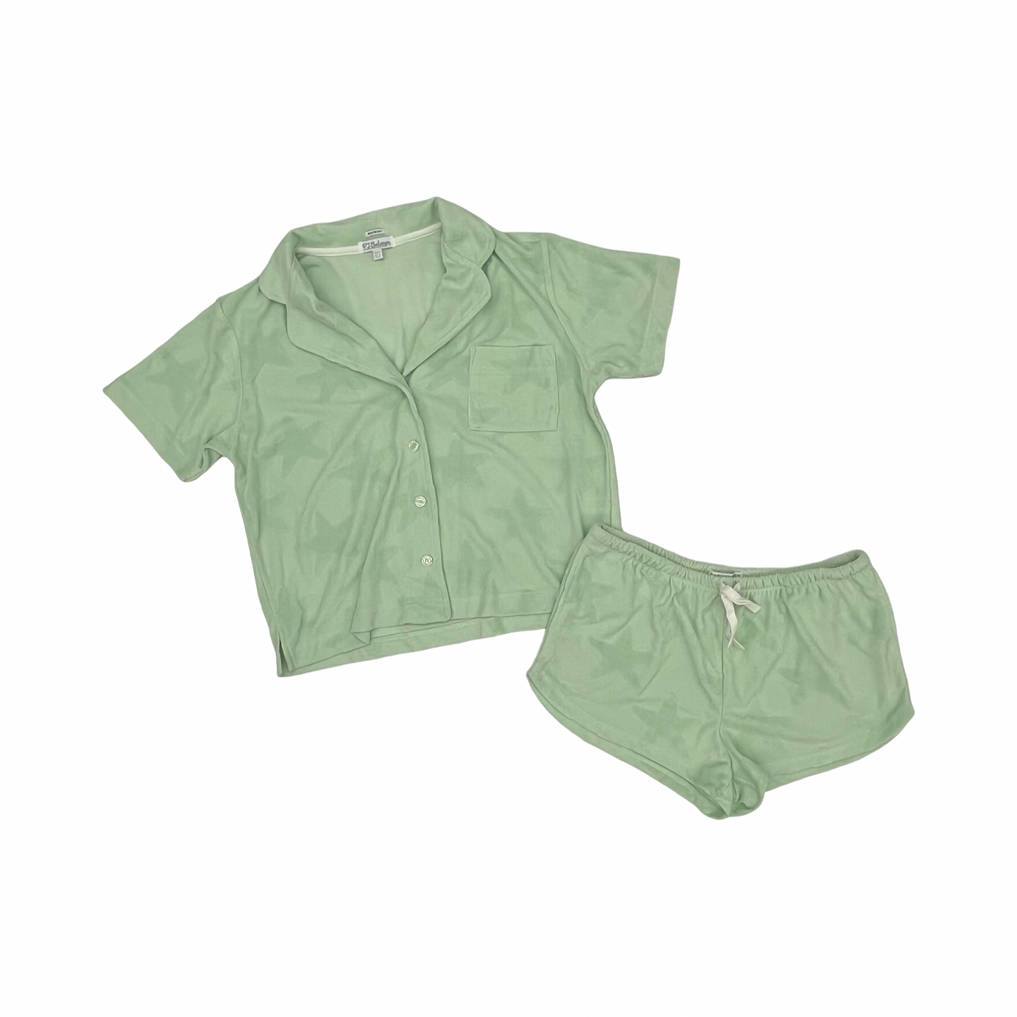 Pajamas 2Pc By Clothes Mentor In Green, Size:M
