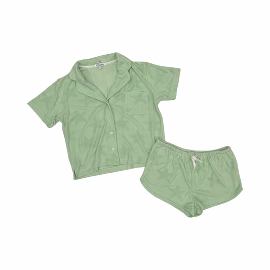 Pajamas 2Pc By Clothes Mentor In Green, Size:M