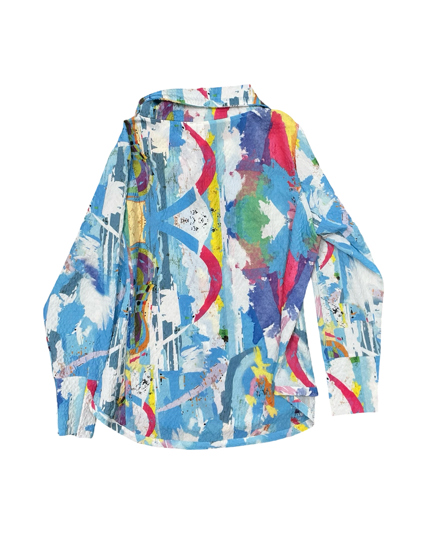 Blouse Ls By Ethyl In Multi, Size:L