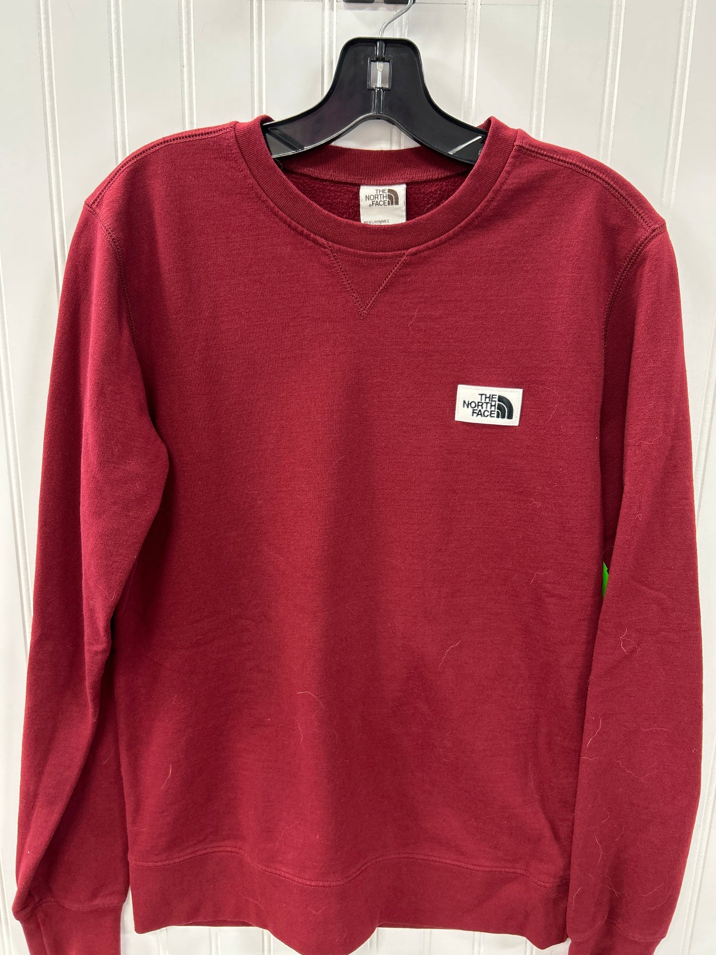 Athletic Sweatshirt Crewneck By The North Face In Red, Size:S