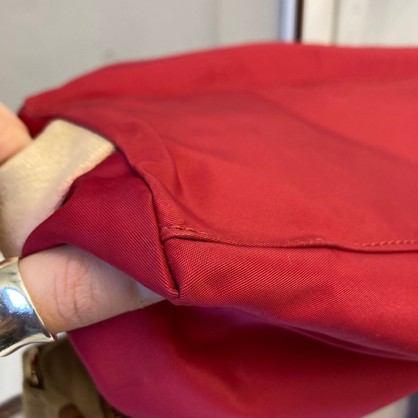 Handbag Designer By Dooney And Bourke In Red, Size:Large