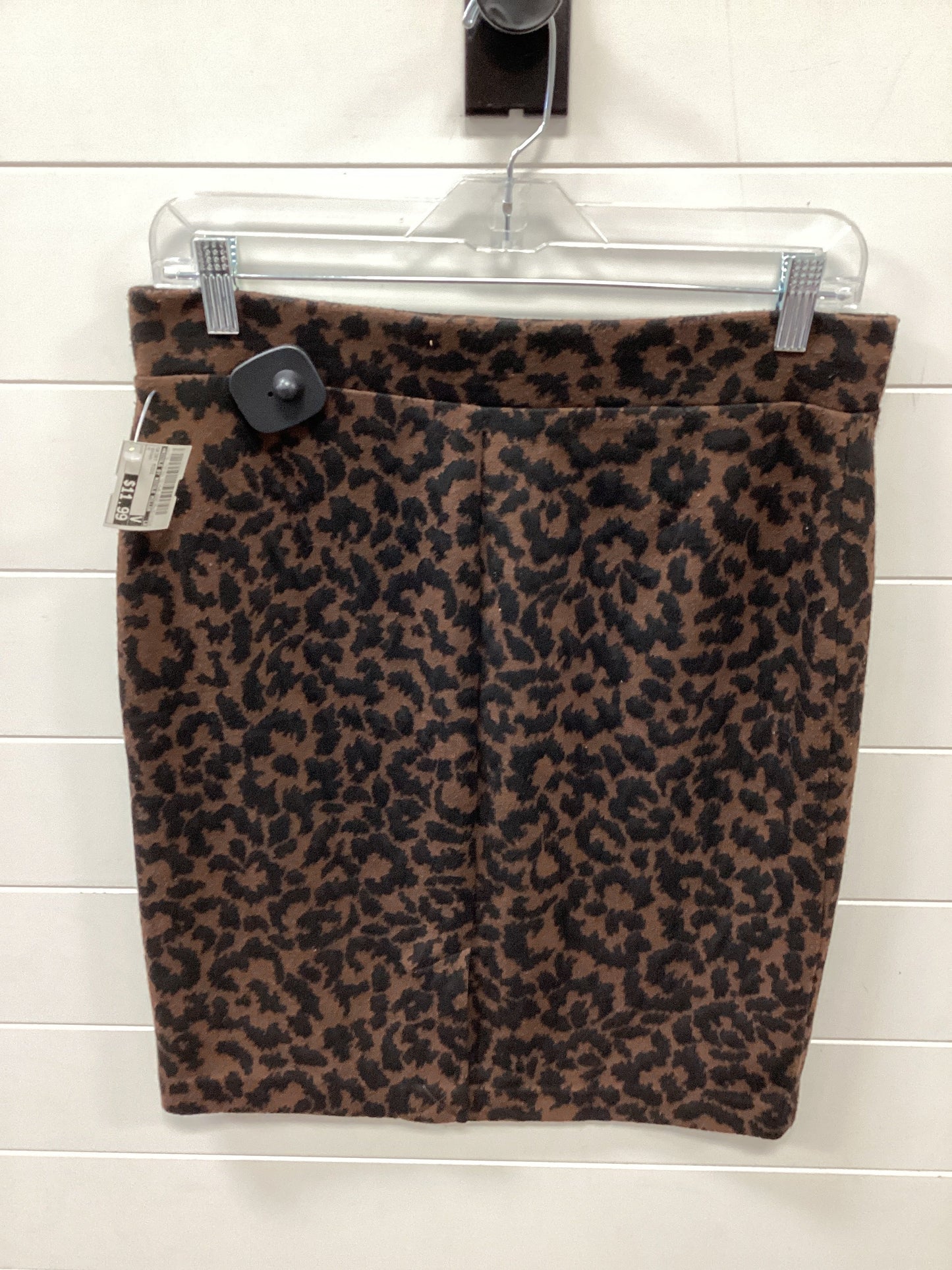 Skirt Midi By Nicole By Nicole Miller In Brown, Size:M