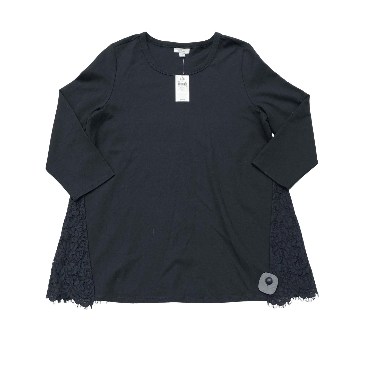Top Ls By J. Jill In Black, Size:M