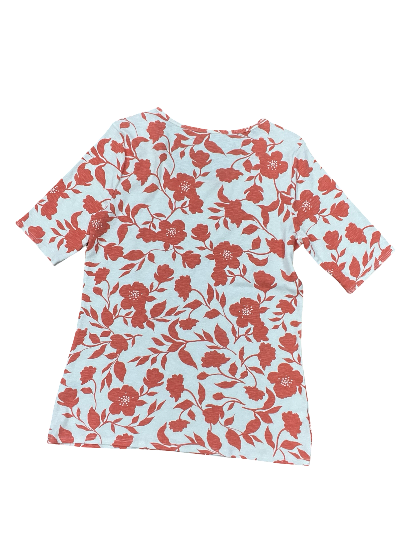 Top Ss By Time And Tru In Orange & White, Size:M