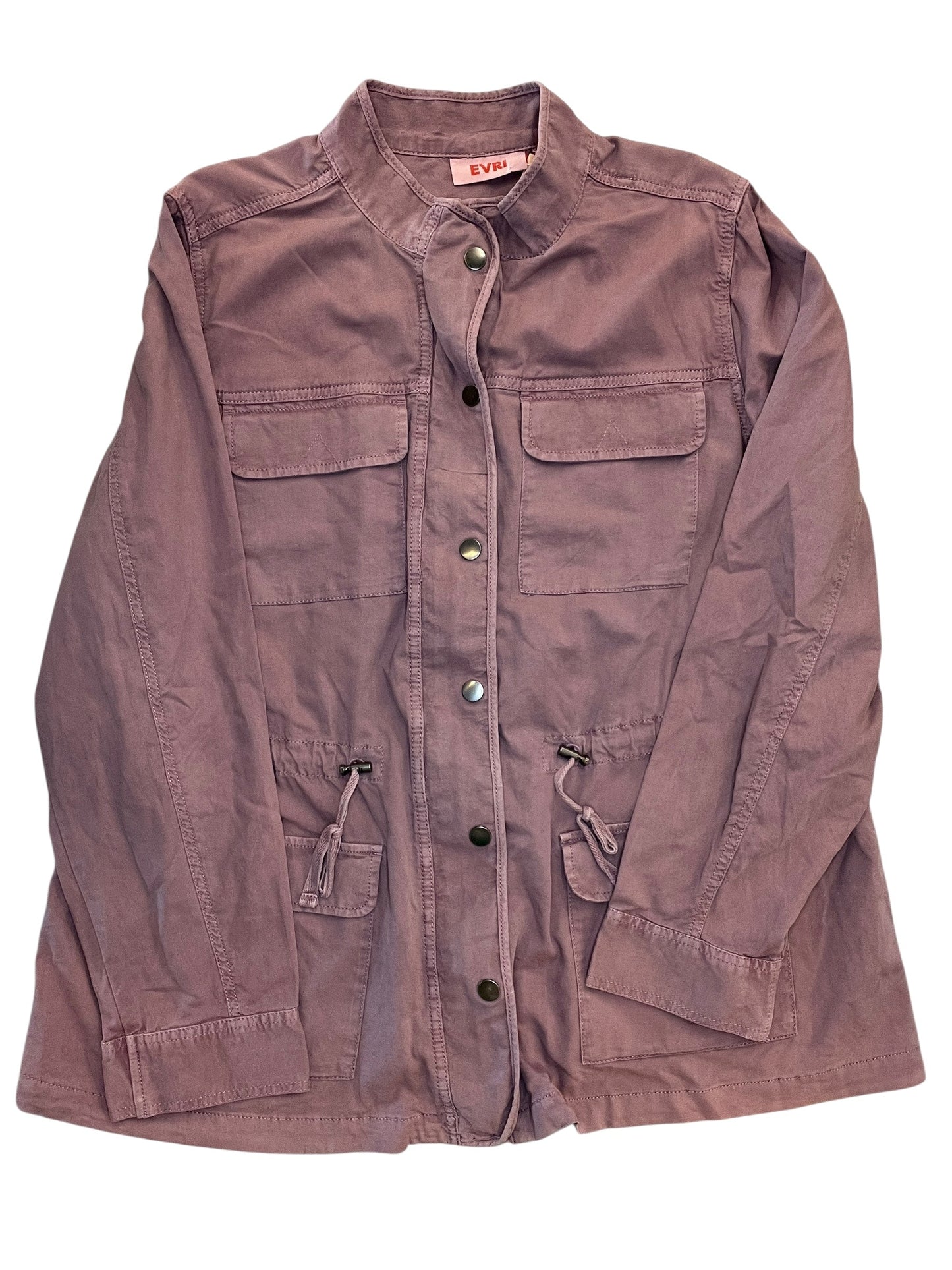 Jacket Other By Evri In Purple, Size:1X