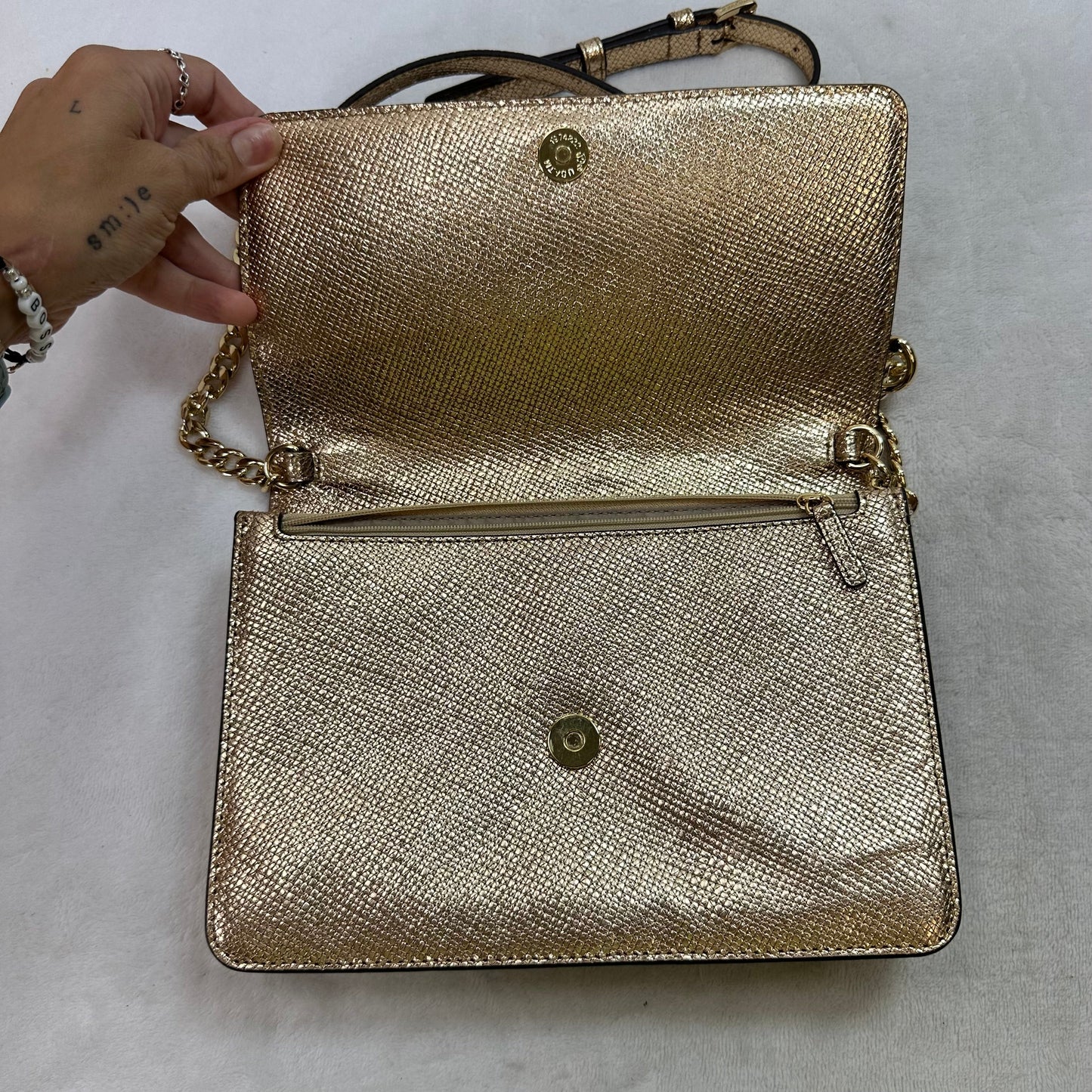Crossbody Designer By Michael Kors, Size: Small