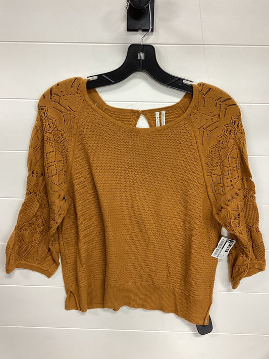 Top Ls By Anthropologie In Orange, Size:Xs