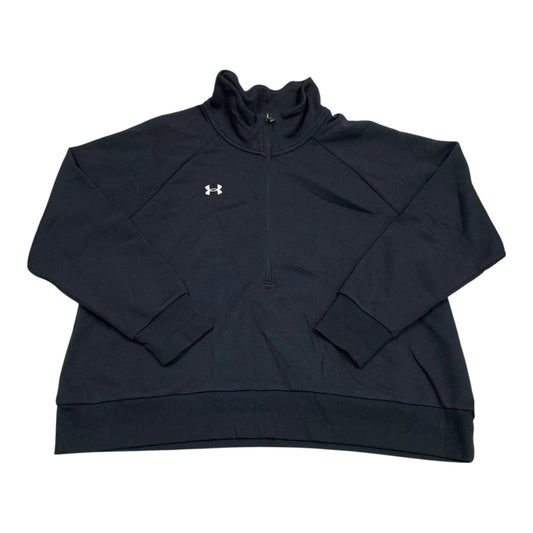 Sweatshirt Collar By Under Armour In Black, Size:1X