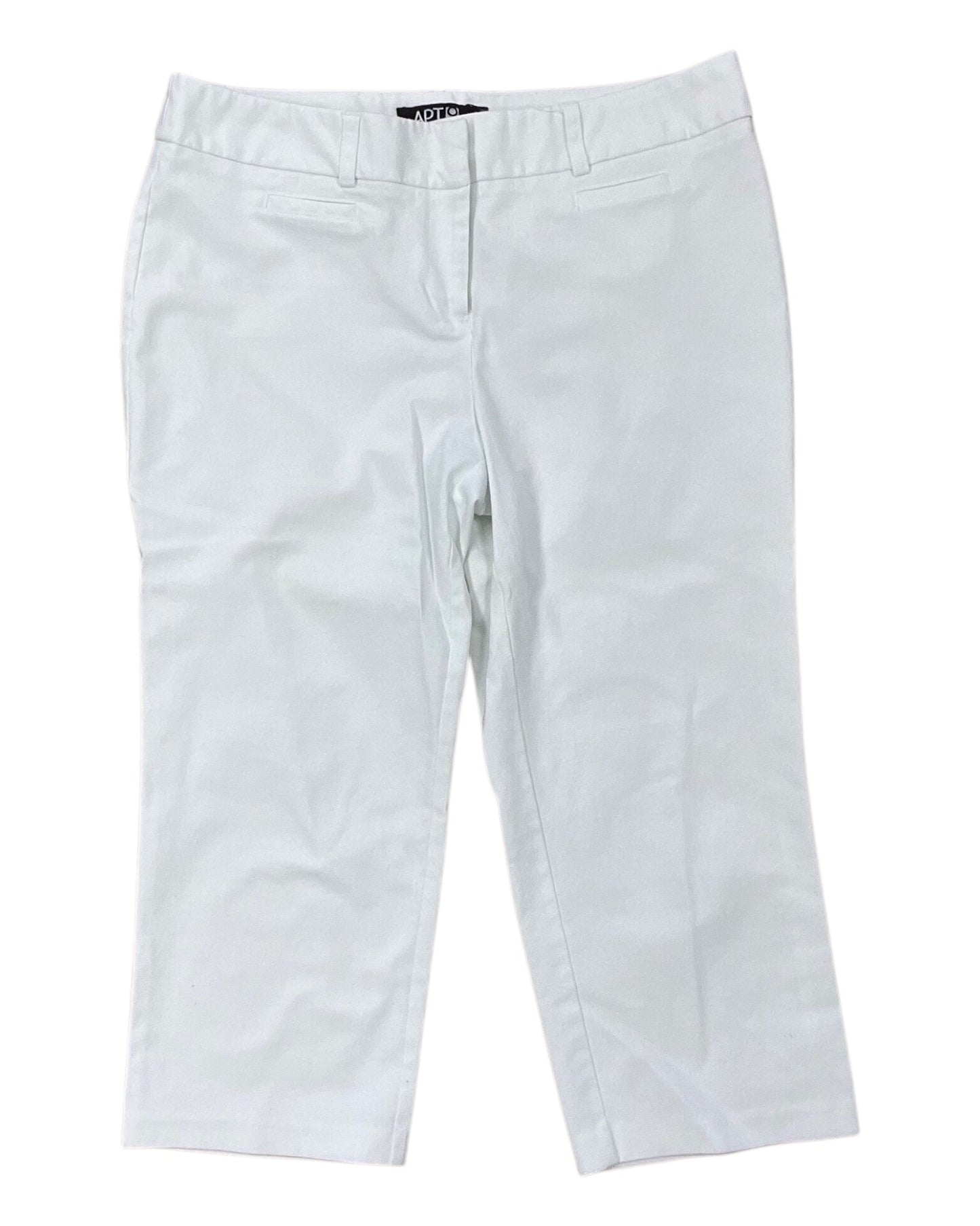 Pants Cropped By Apt 9 In White, Size:12