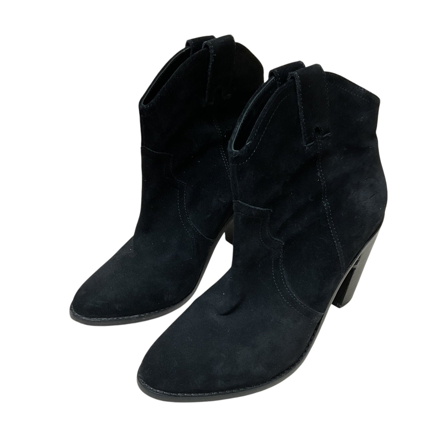Boots Ankle Heels By Joie In Black, Size:7.5