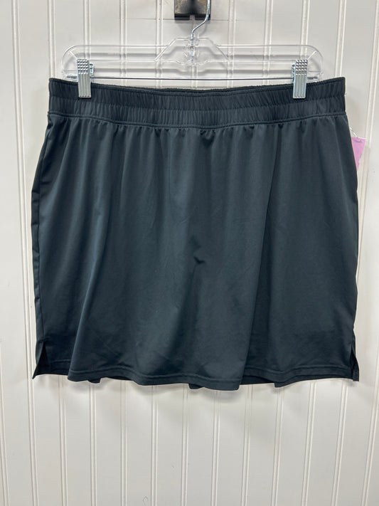 Athletic Skort By Columbia In Black, Size:Xl