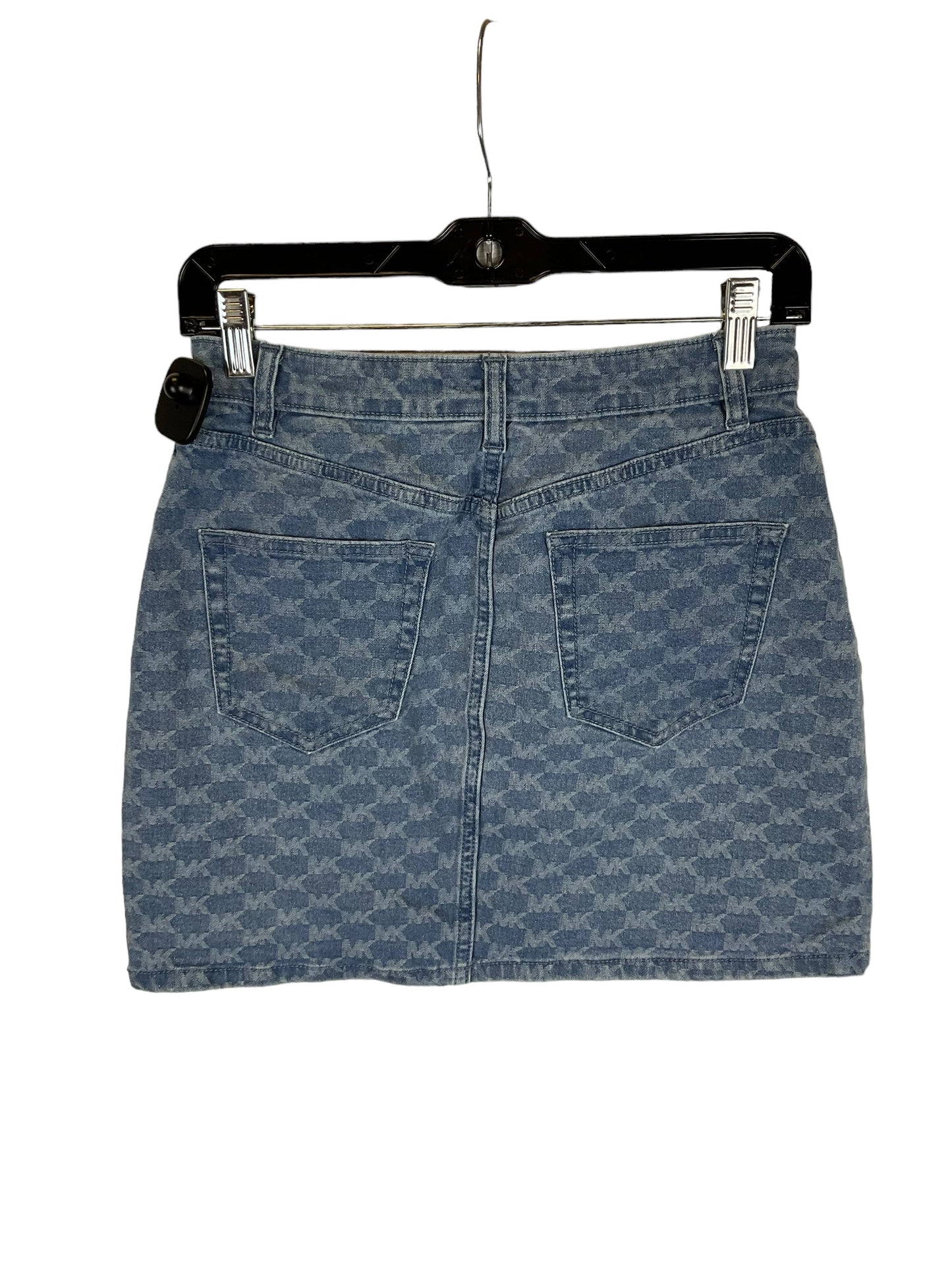 Blue Denim Skirt Designer Michael Kors, Size 0