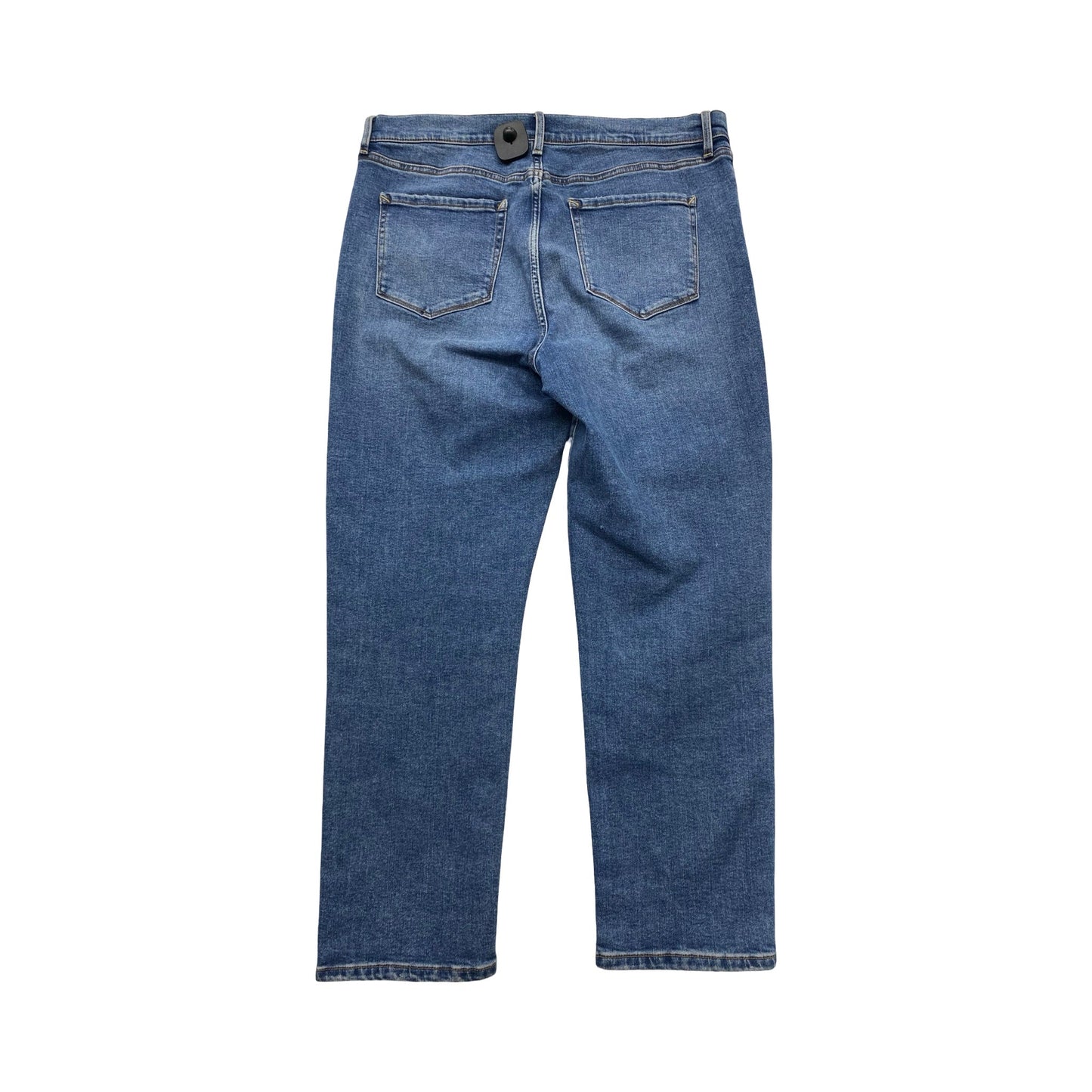 Jeans Straight By Ana In Blue & Silver, Size:14