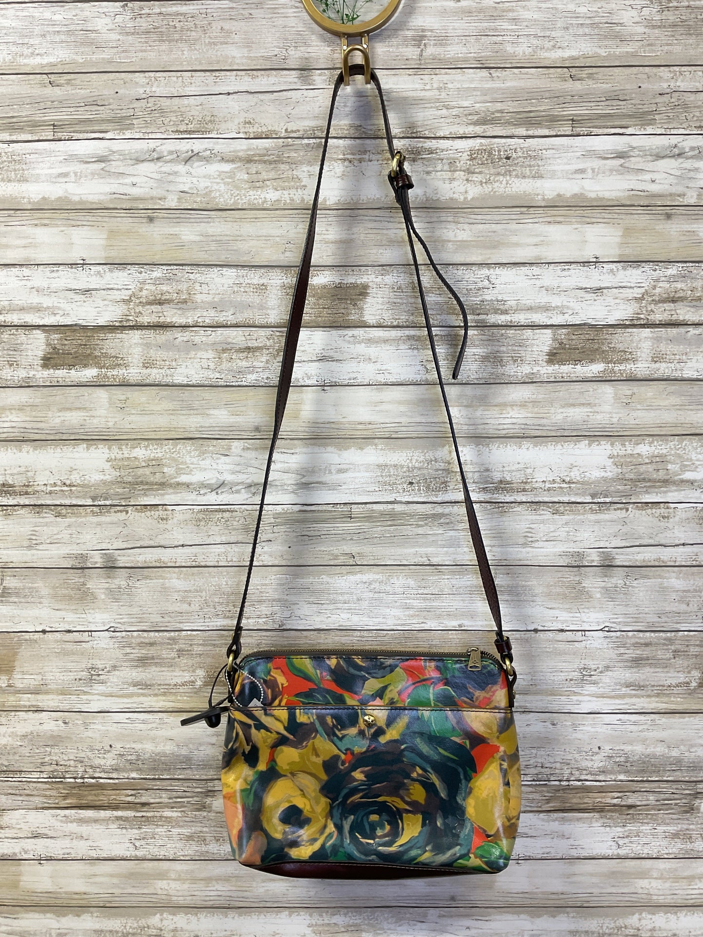 Crossbody Designer By Patricia Nash In Multi, Size:Medium