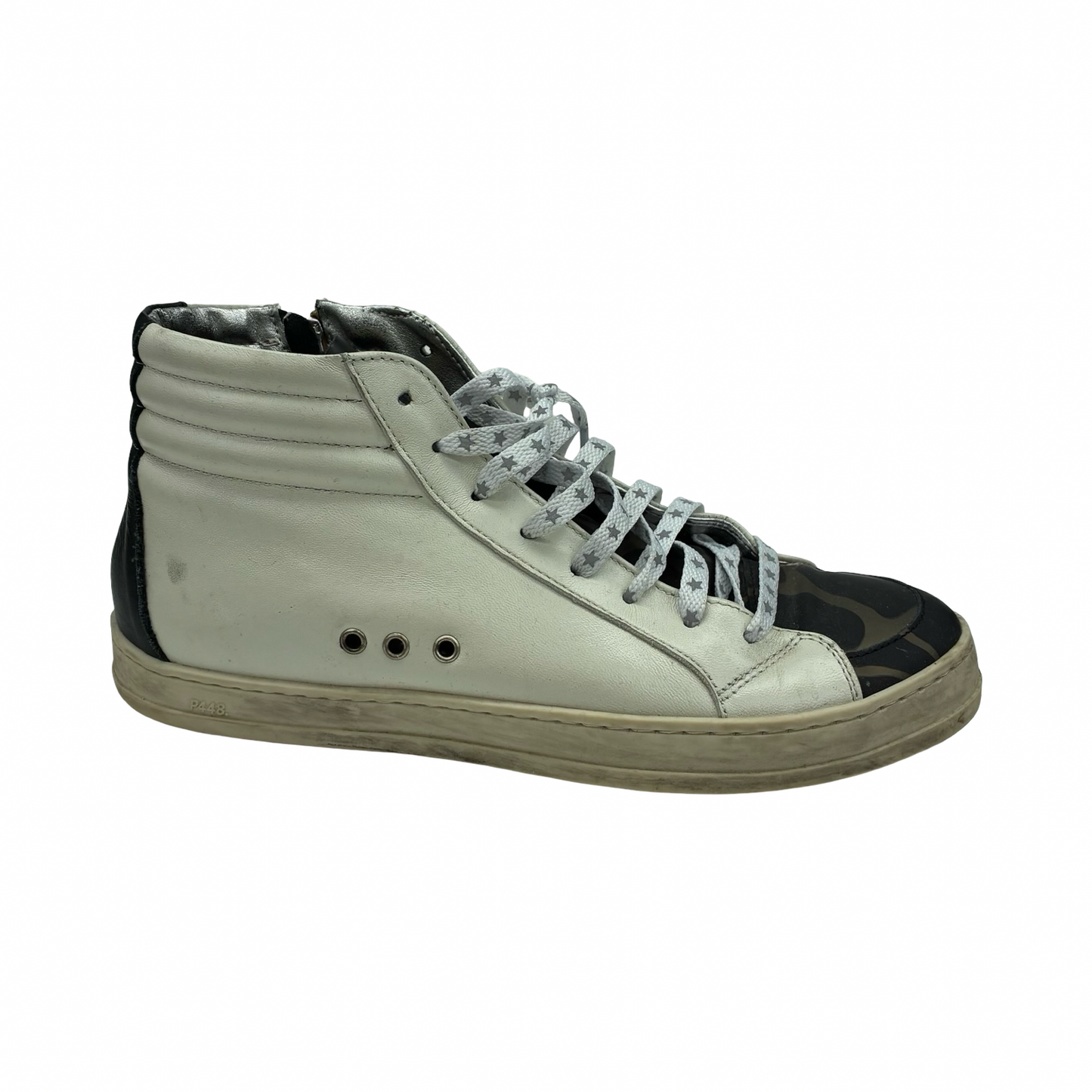 Shoes Sneakers By P448 In Brown & Cream, Size:7.5