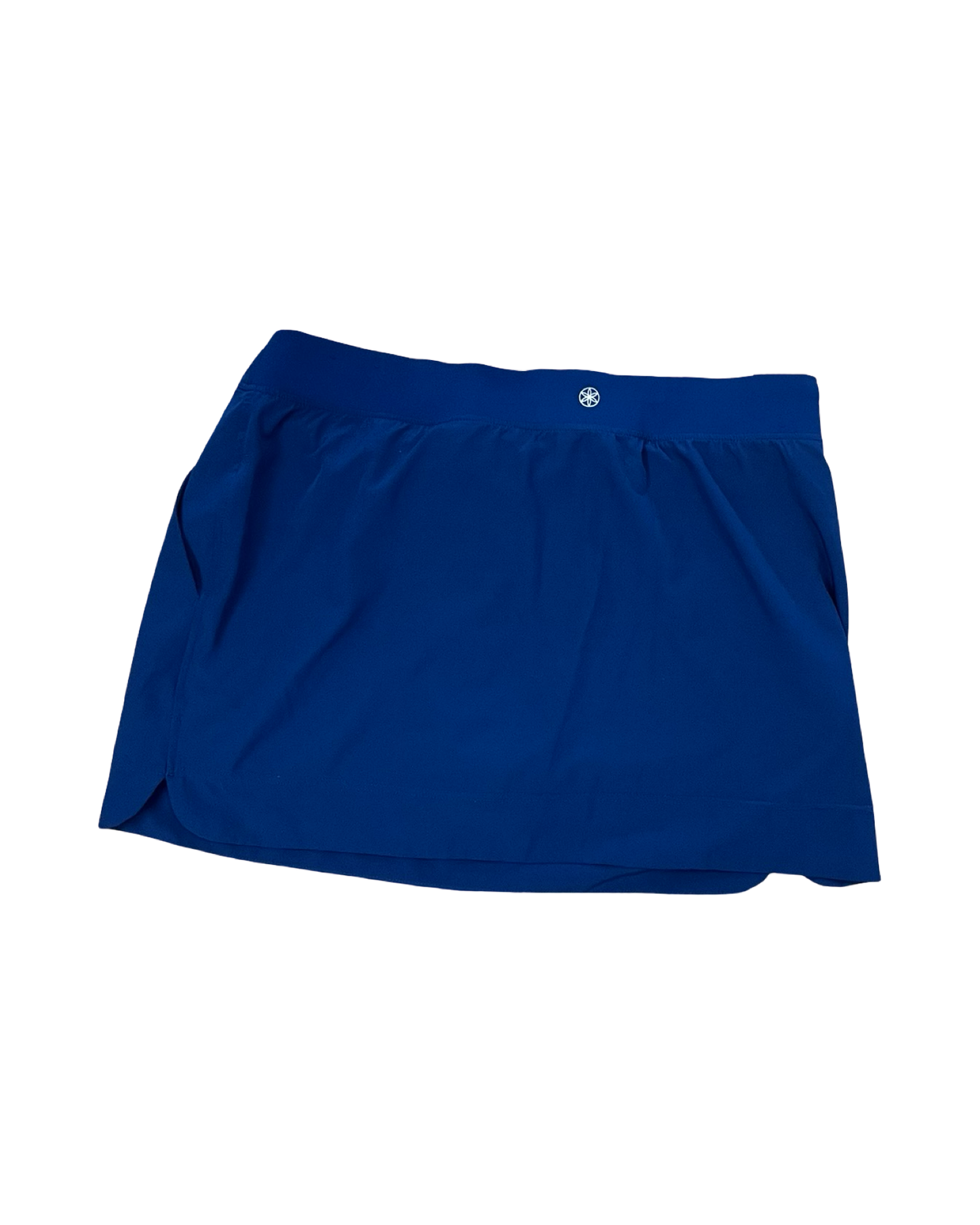 Athletic Skort By Gaiam In Blue, Size:Xl