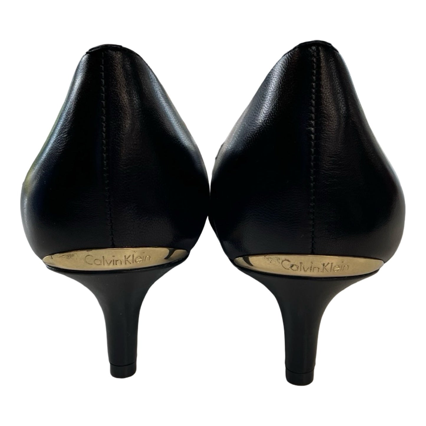 Shoes Heels Kitten By Calvin Klein In Black, Size:11