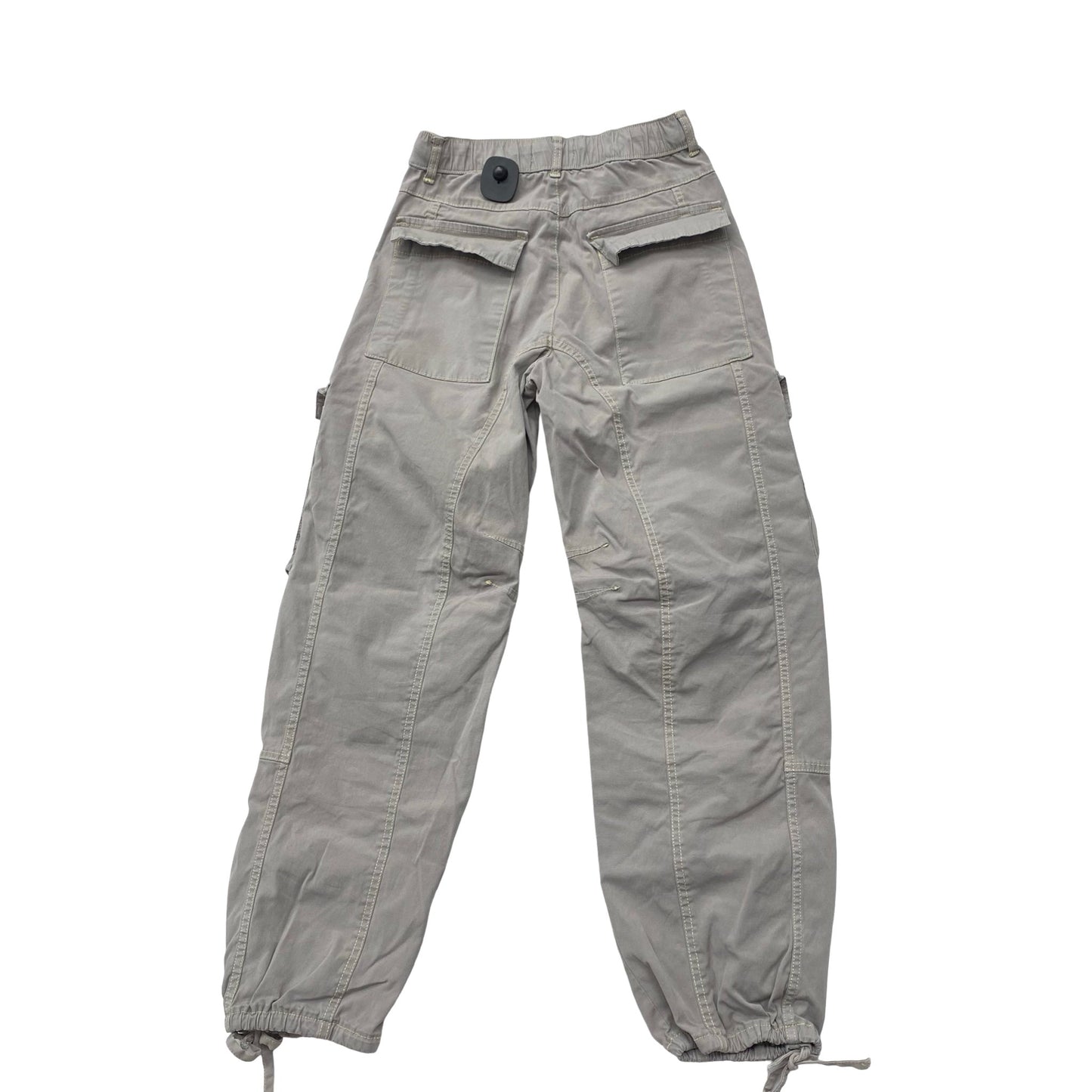 Pants Cargo & Utility By Zara In Grey, Size:0