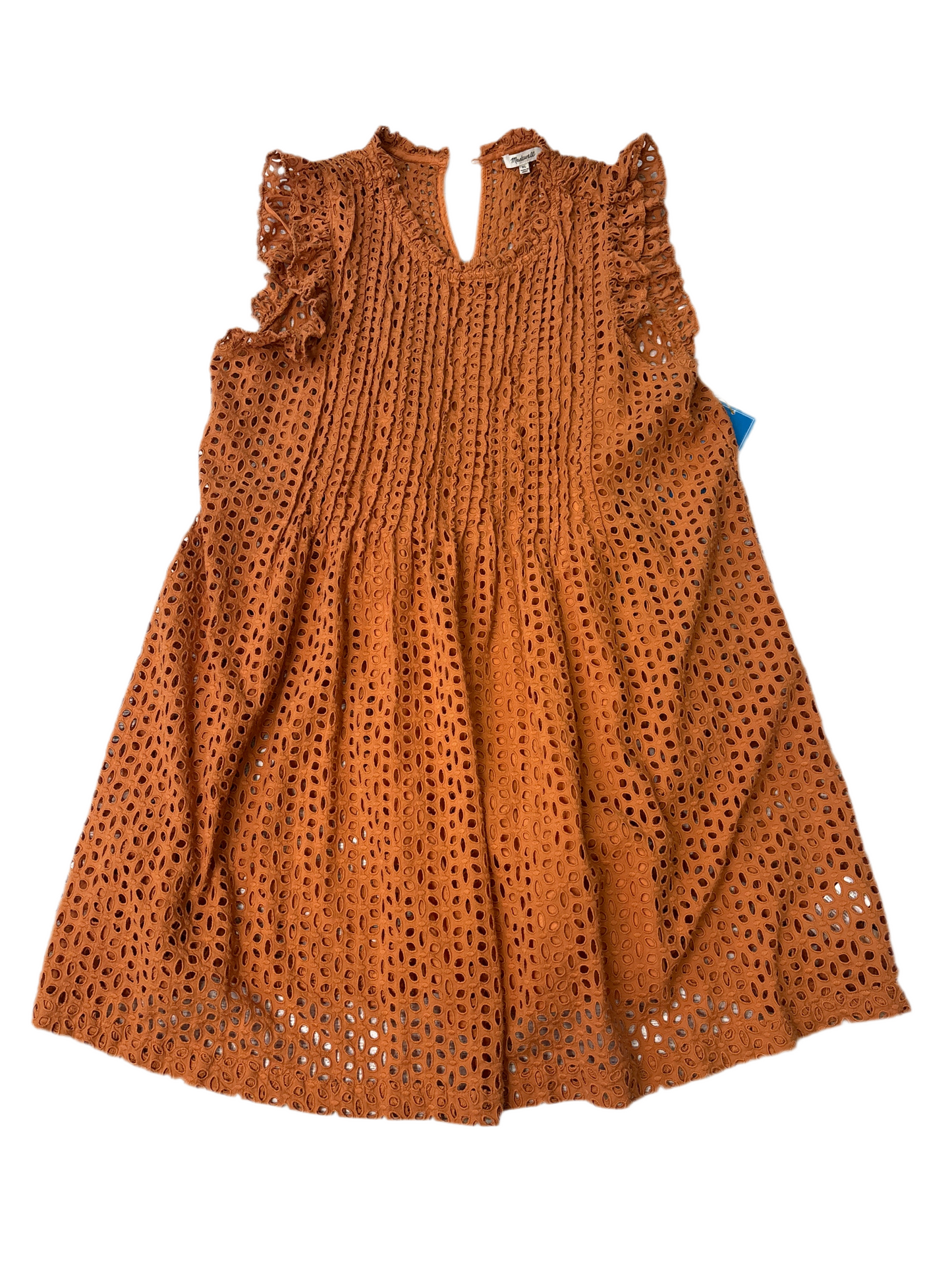 Dress Casual Short By Madewell In Orange, Size: Xl