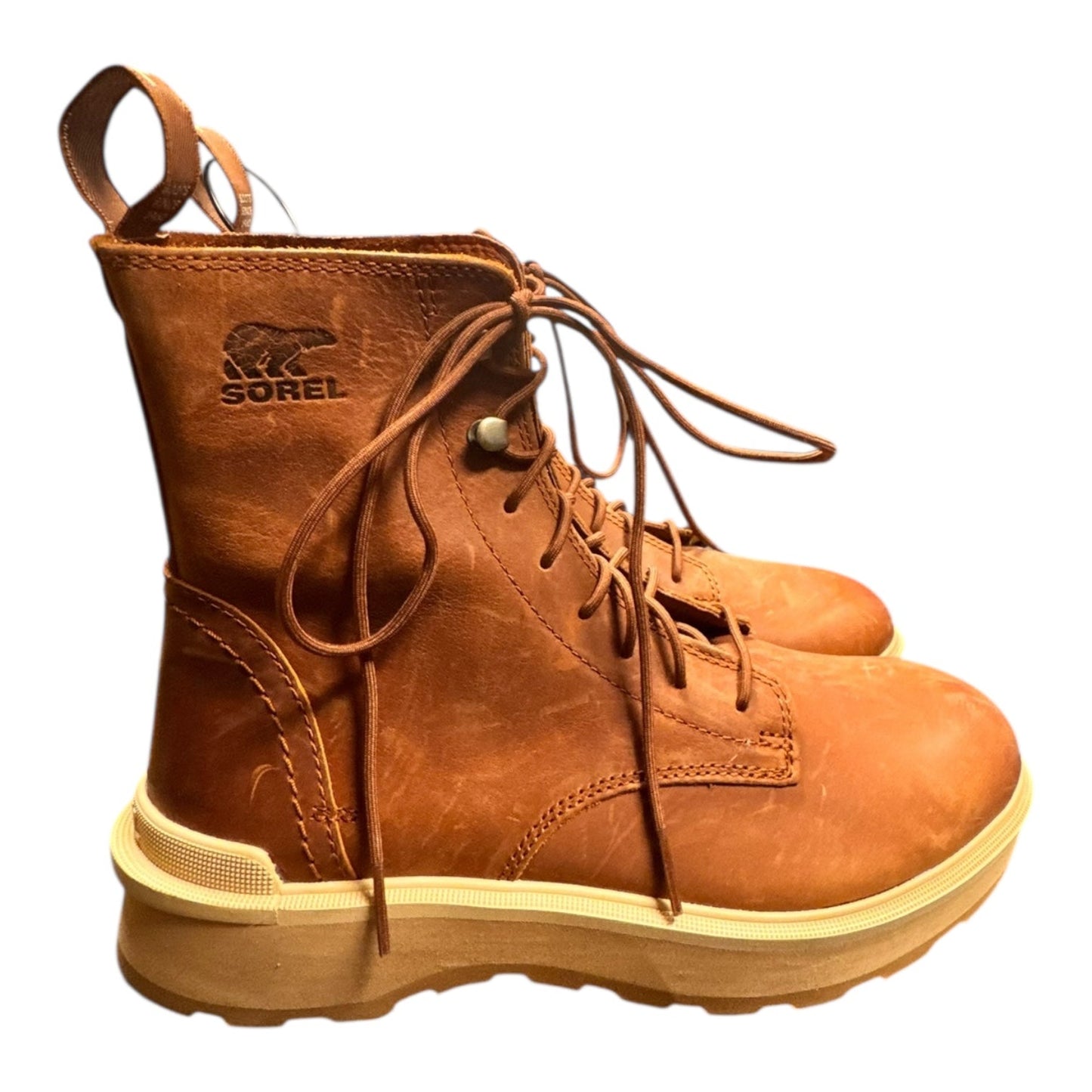 Boots Ankle Flats By Sorel In Brown, Size:8